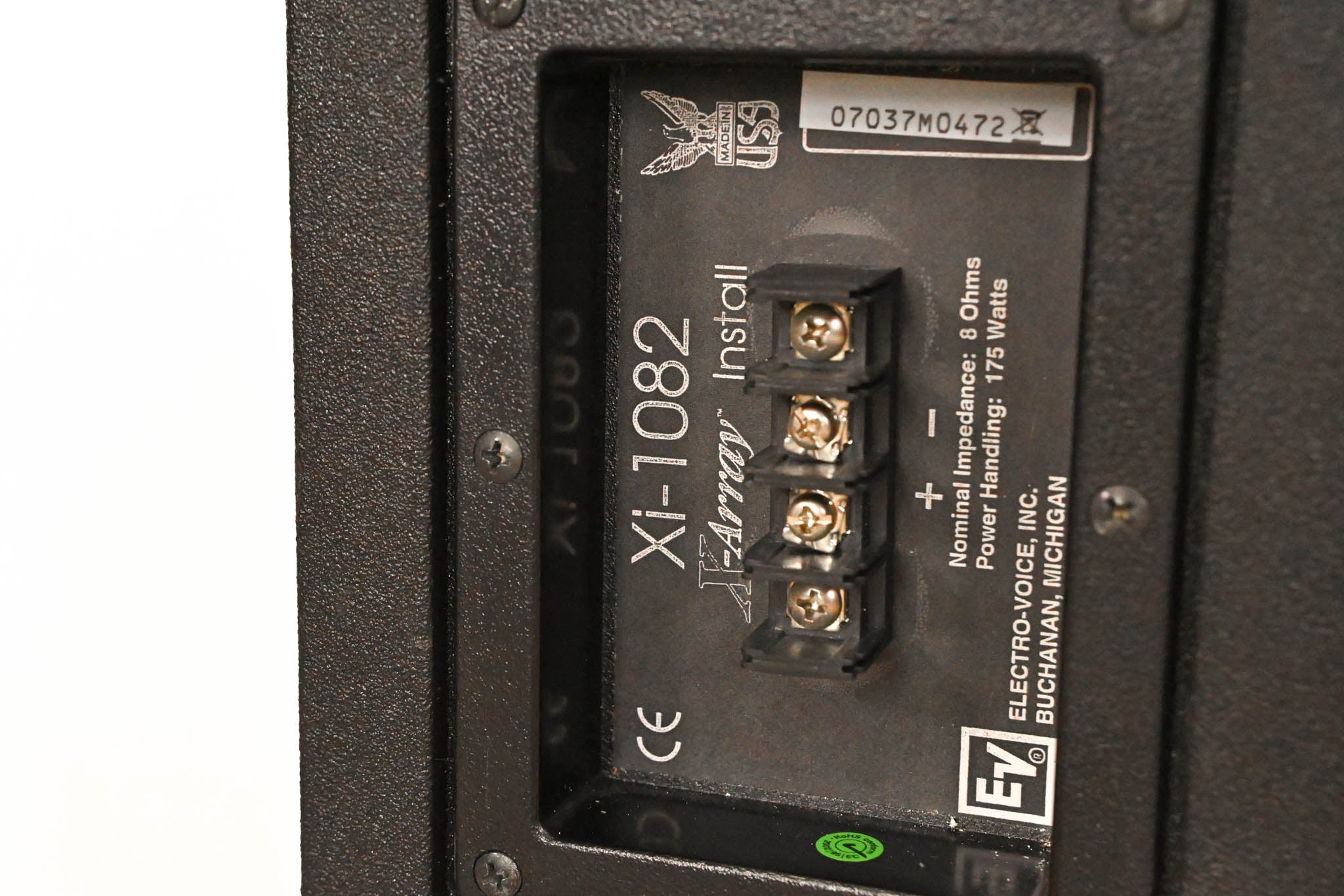Electro-Voice (EV) Xi-1082 X-Array Install 8" 2-Way Loudspeaker (PAIR)