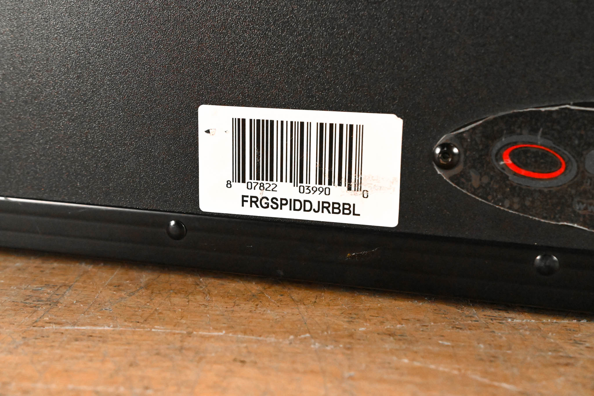 Odyssey FRGSPIDDJRBBL Black Label Glide Style Case