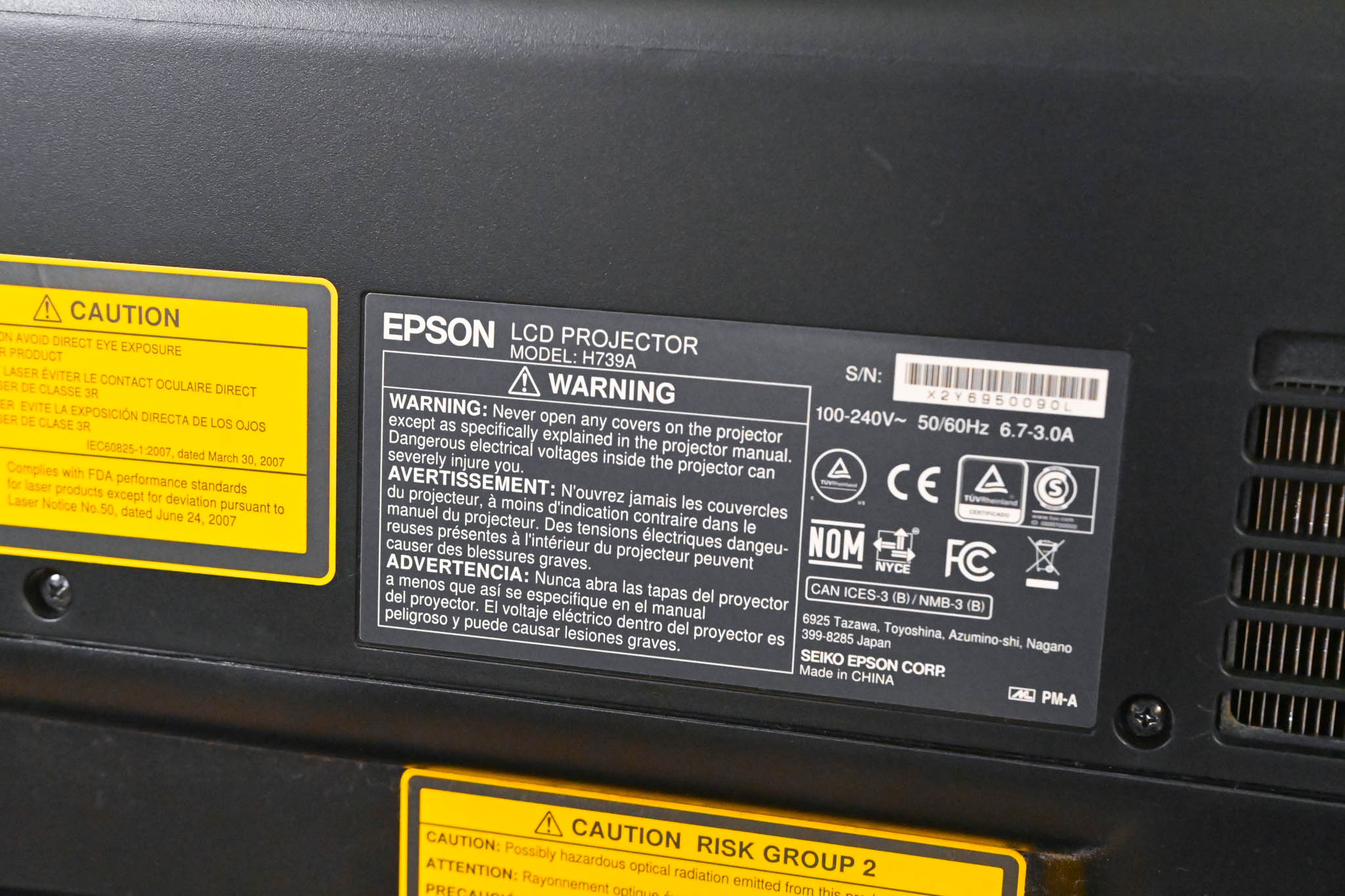 Epson Pro L1405U 8,000-Lumen Laser WUXGA 3LCD Projector