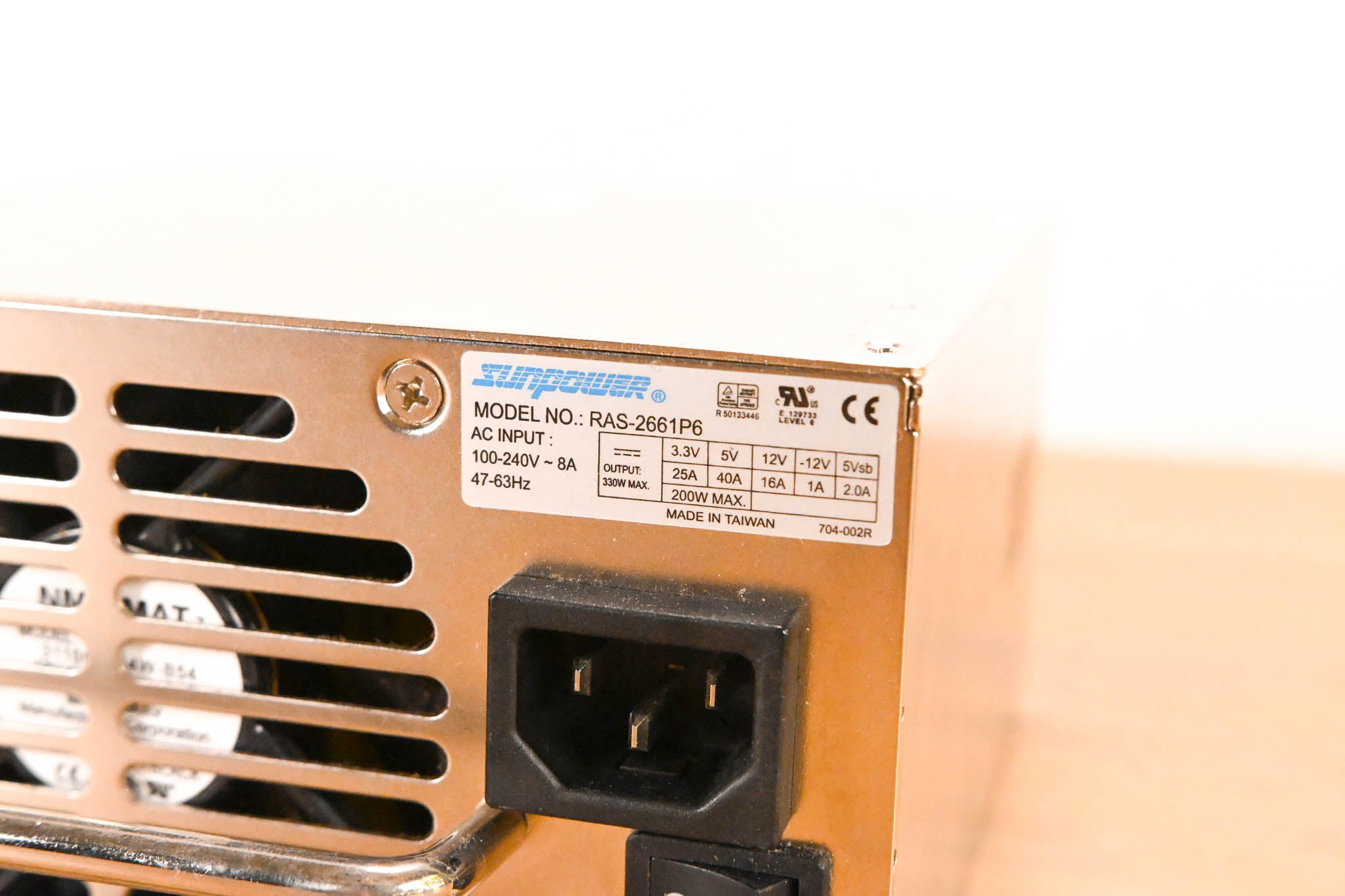 Sunpower RAS-2661P6 Power Supply PSU for Midas PRO Series Consoles