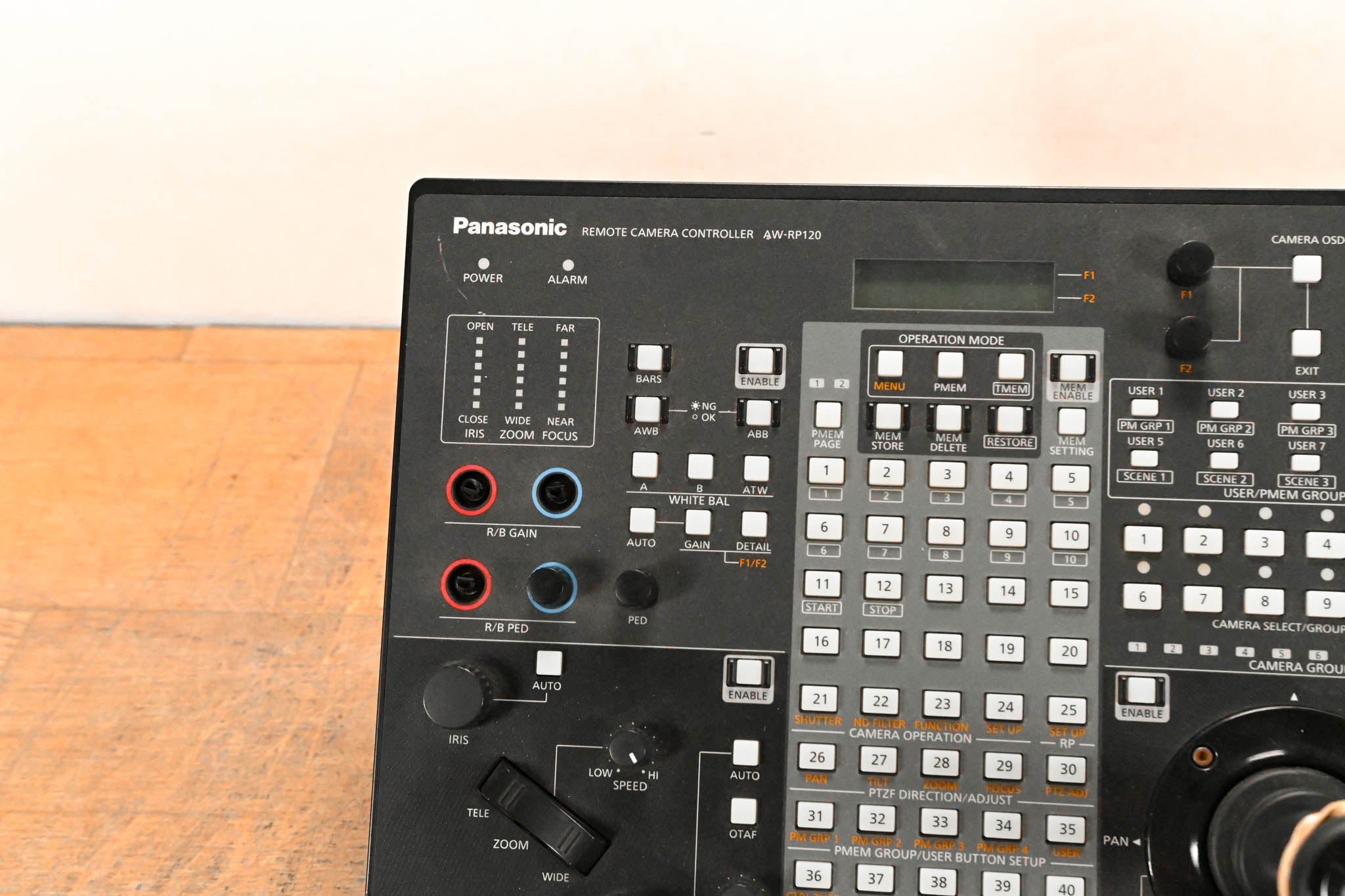 Panasonic AW-RP120G Remote Camera Controller (NO POWER SUPPLY)