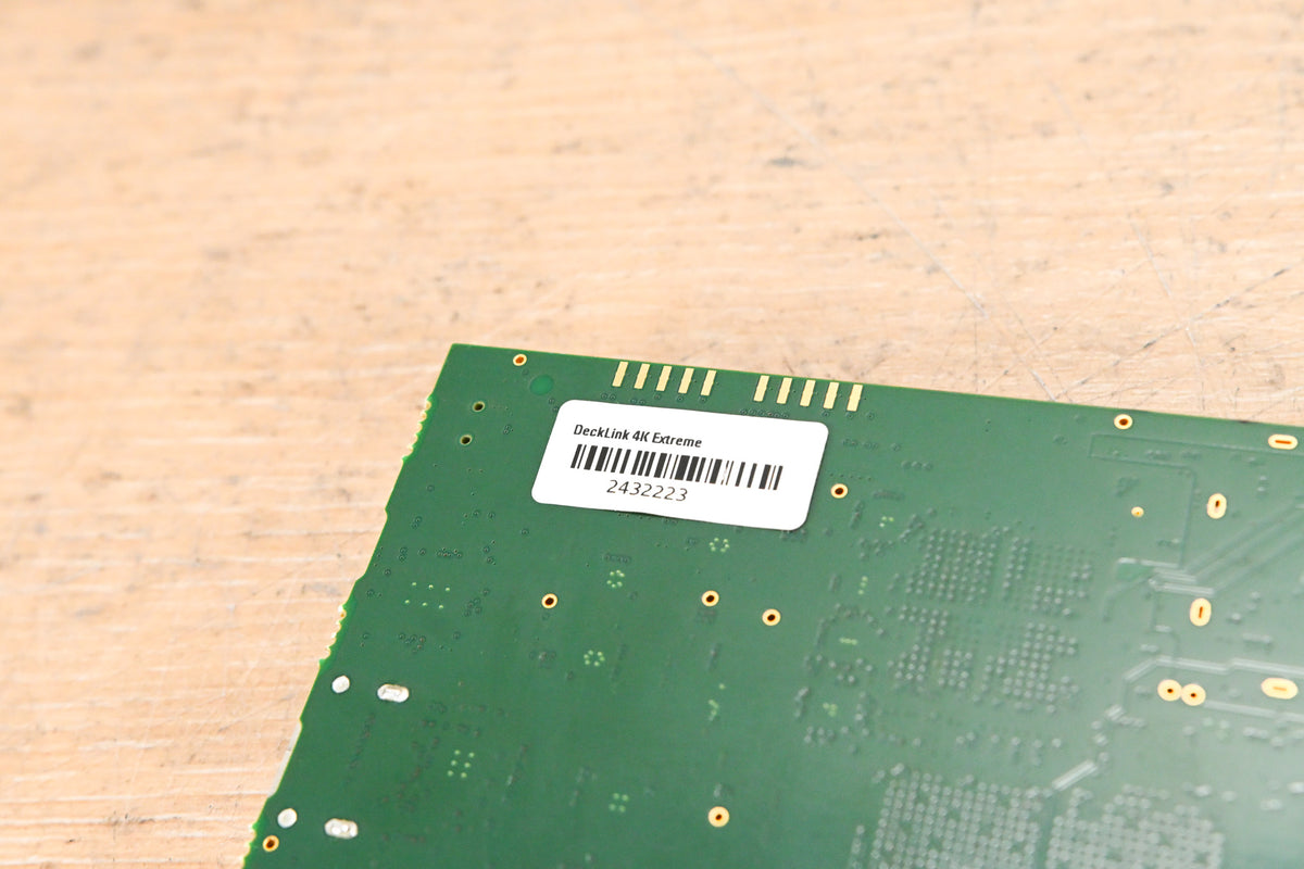 Blackmagic Design DeckLink 4K Extreme Capture & Playback (CARD ONLY)