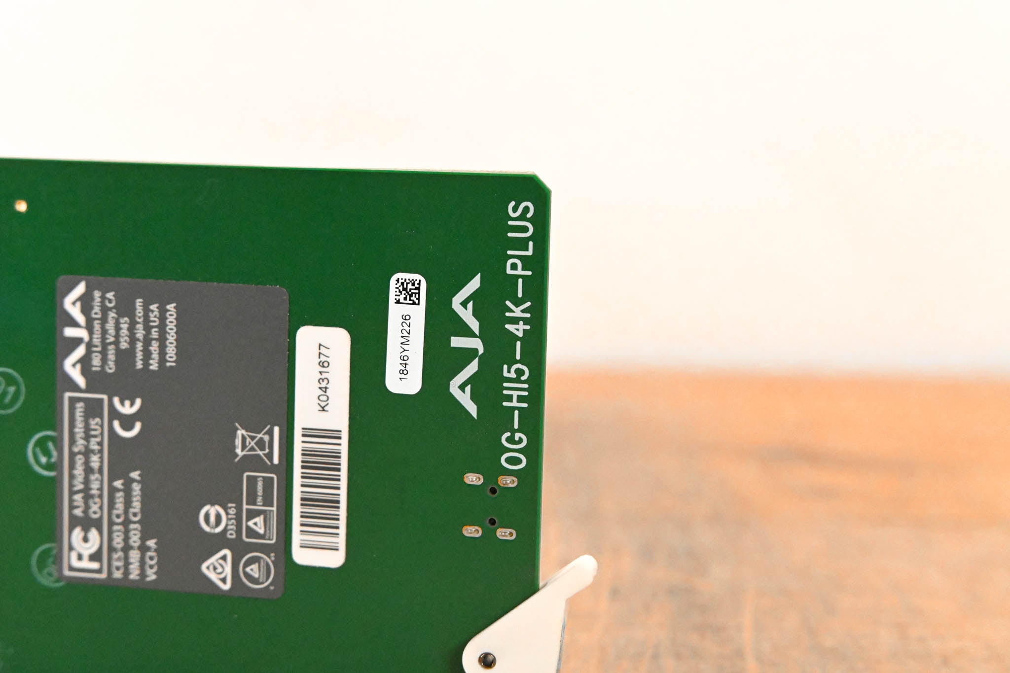 AJA OG-HI5-4K-PLUS openGear SDI to HDMI Converter