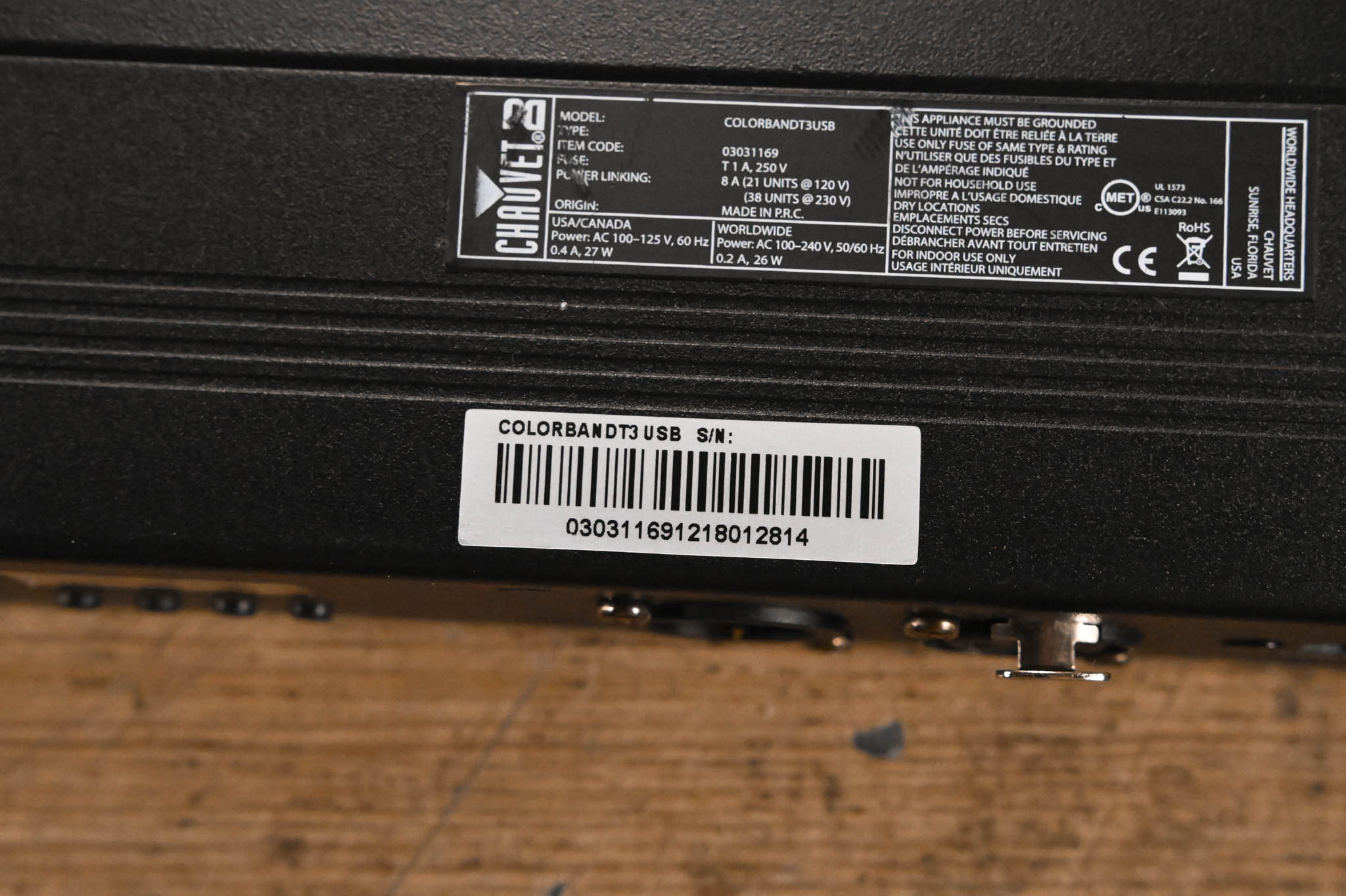 Chauvet COLORband T3USB Linear RGB Wash Light