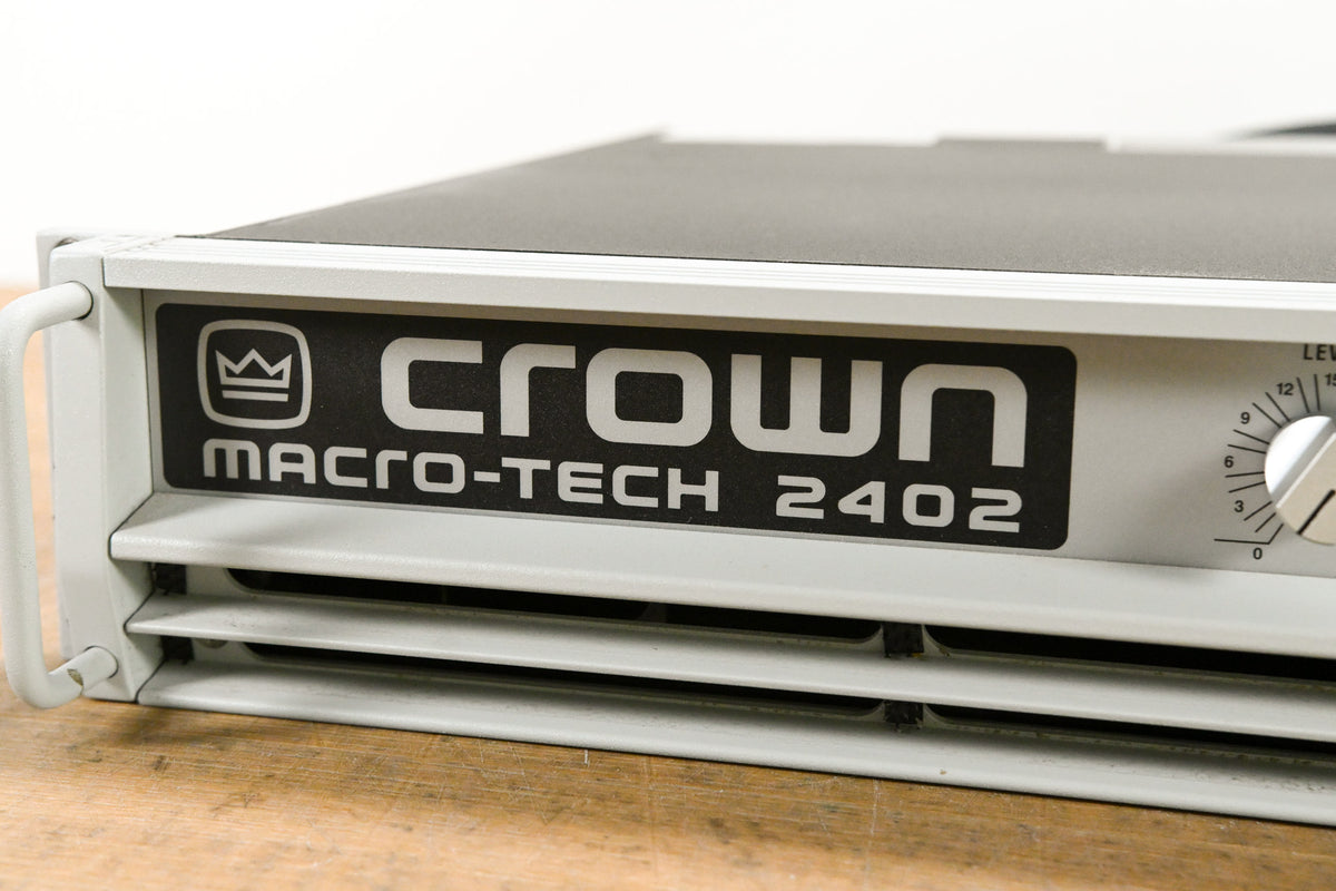 Crown Macro-Tech 2402 2-Channel Power Amplifier