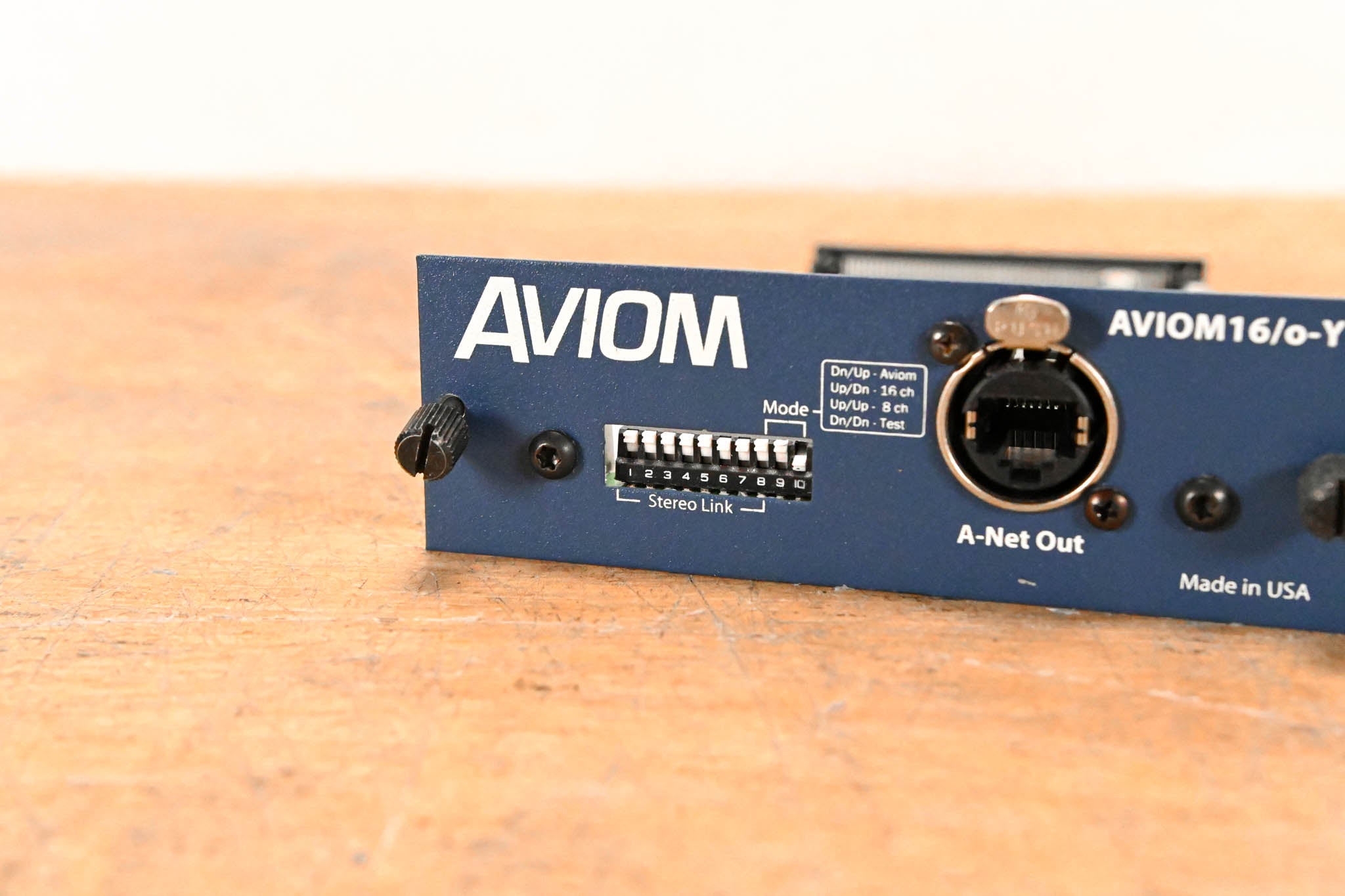 Aviom 16/o-Y1 A-Net Card for Yamaha Digital Products