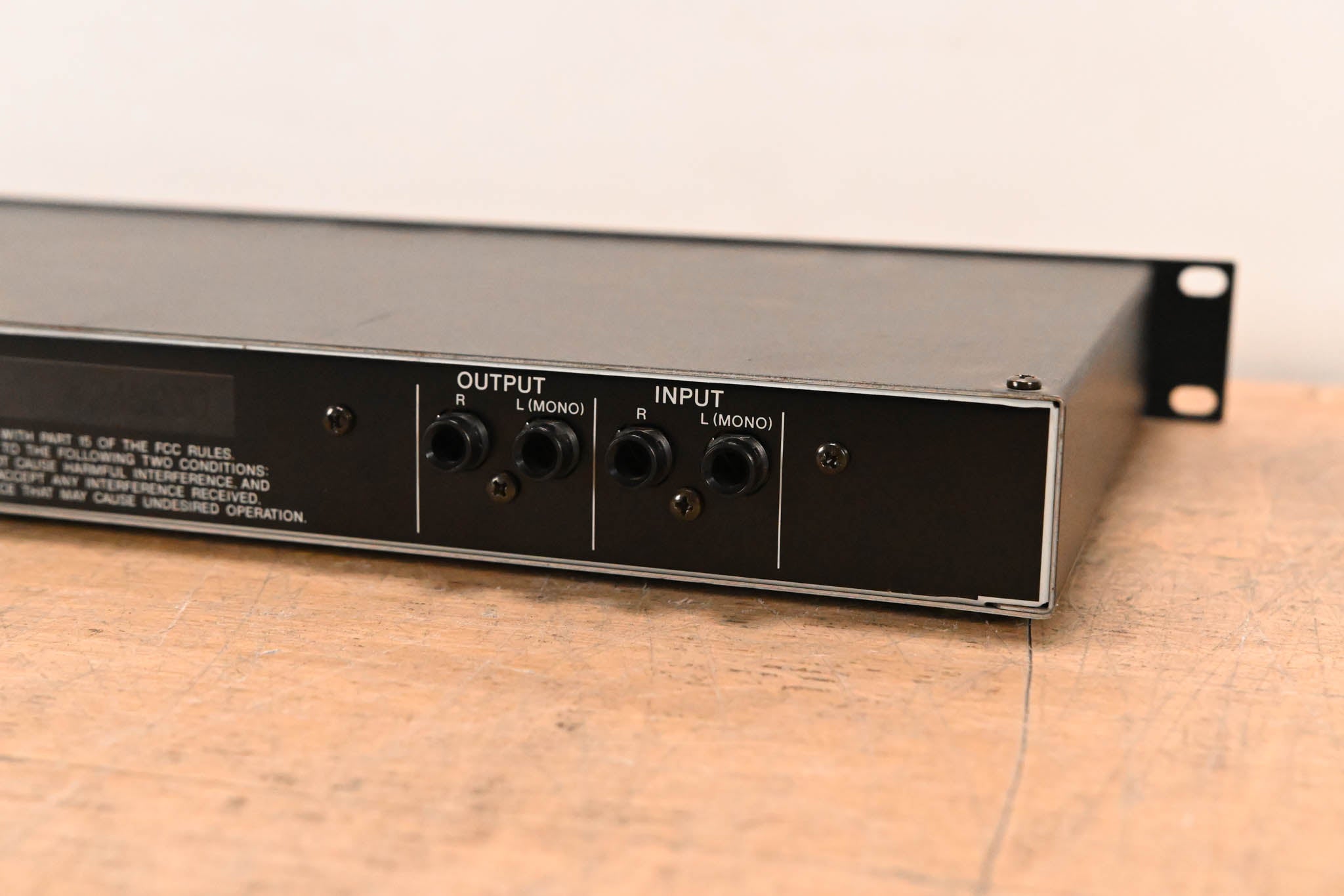 Yamaha REV100 Digital Reverberator (NO POWER SUPPLY)