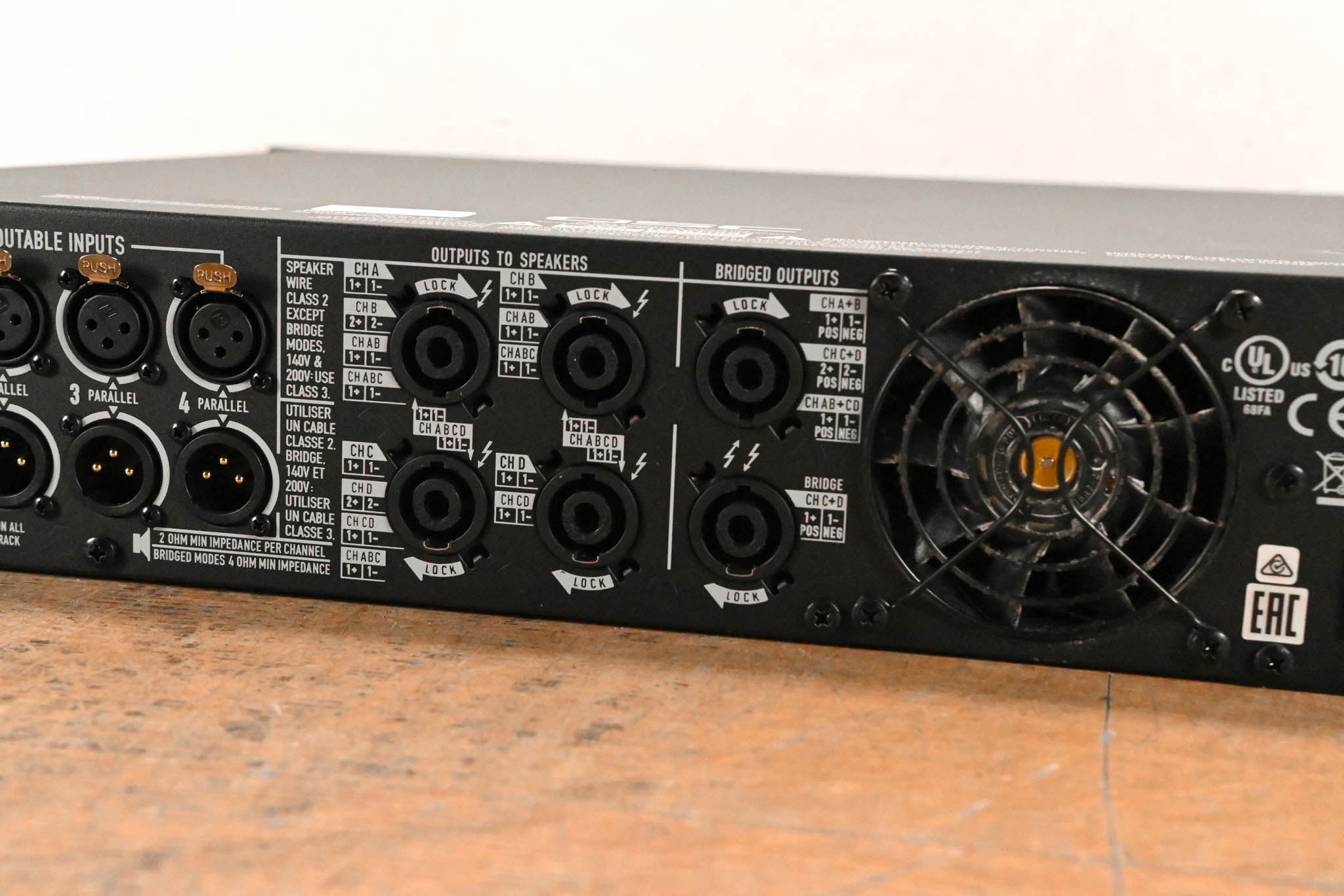 QSC PLD4.5 Four-Channel Power Amplifier with DSP