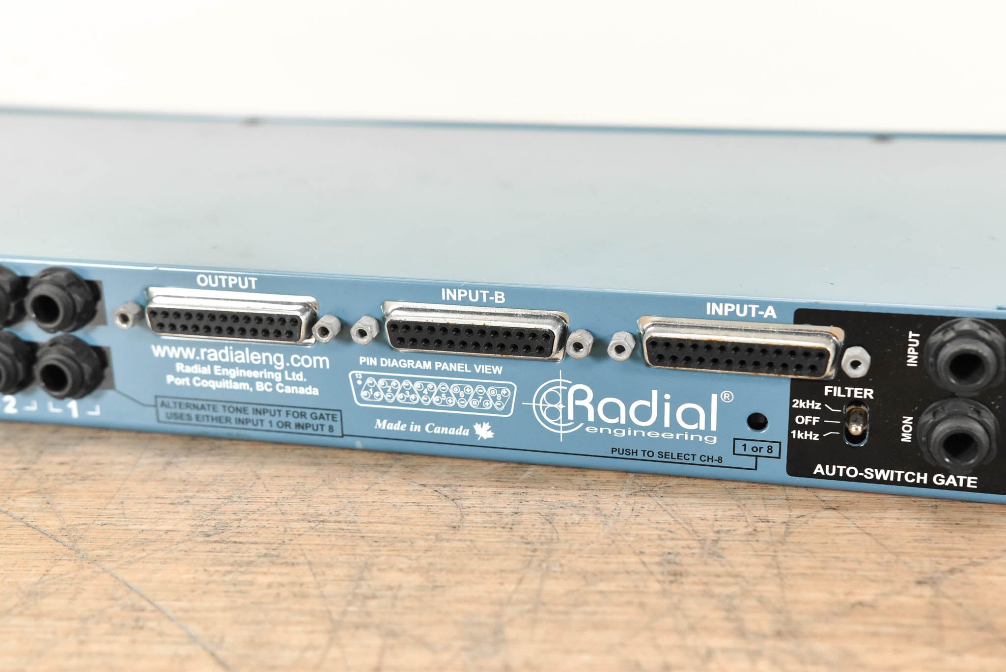 Radial SW8 MK2 8-Channel Line Level Auto-Switcher