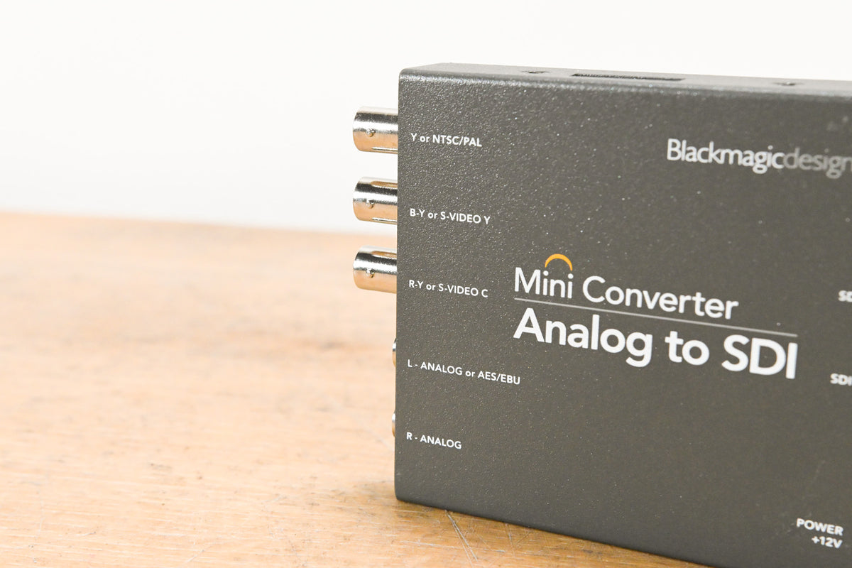 Blackmagic Design Mini Converter Analog to SDI (NO POWER SUPPLY)