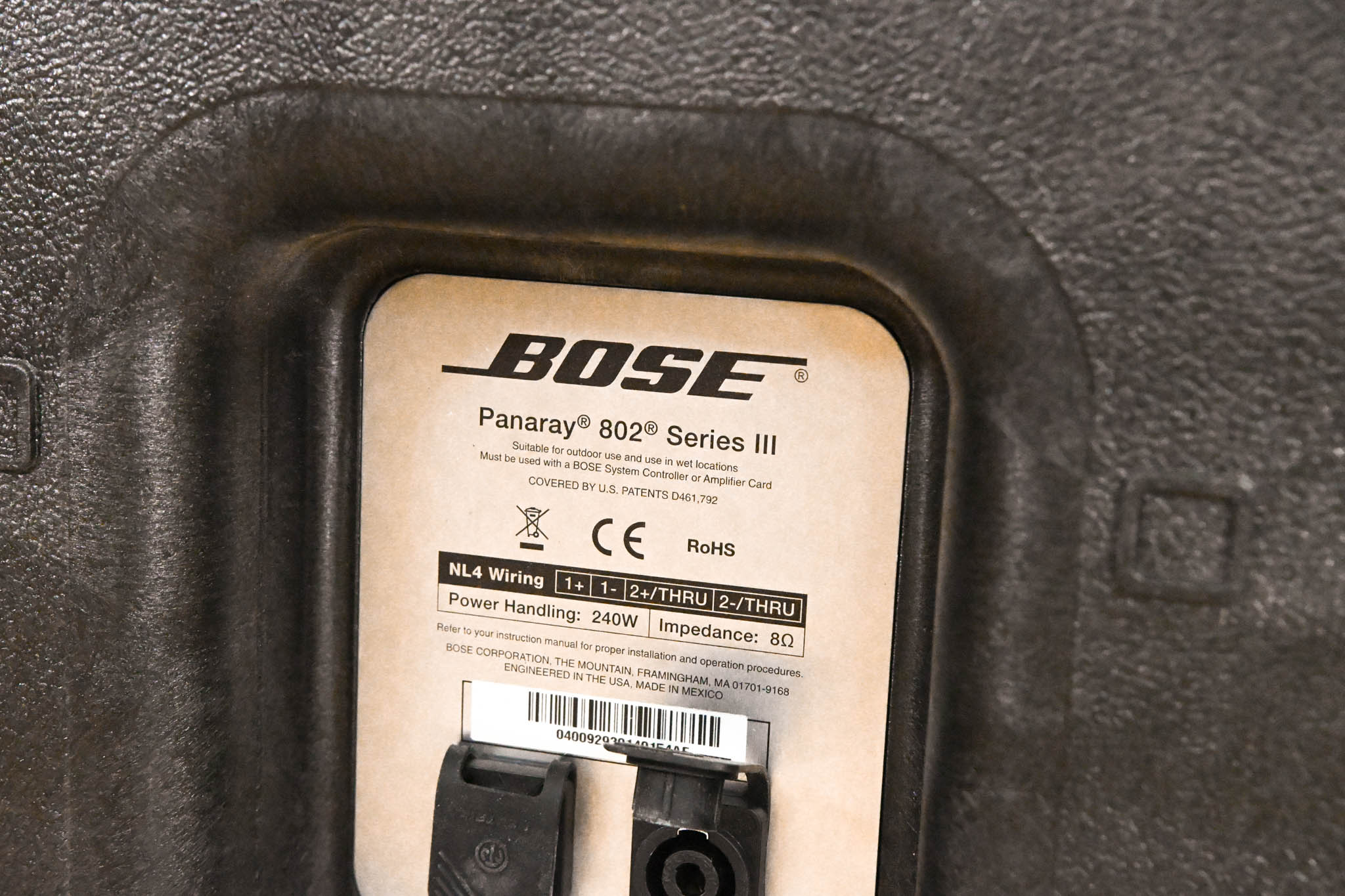 Bose Panaray 802 Series III Full-Range Passive Loudspeaker (PAIR)