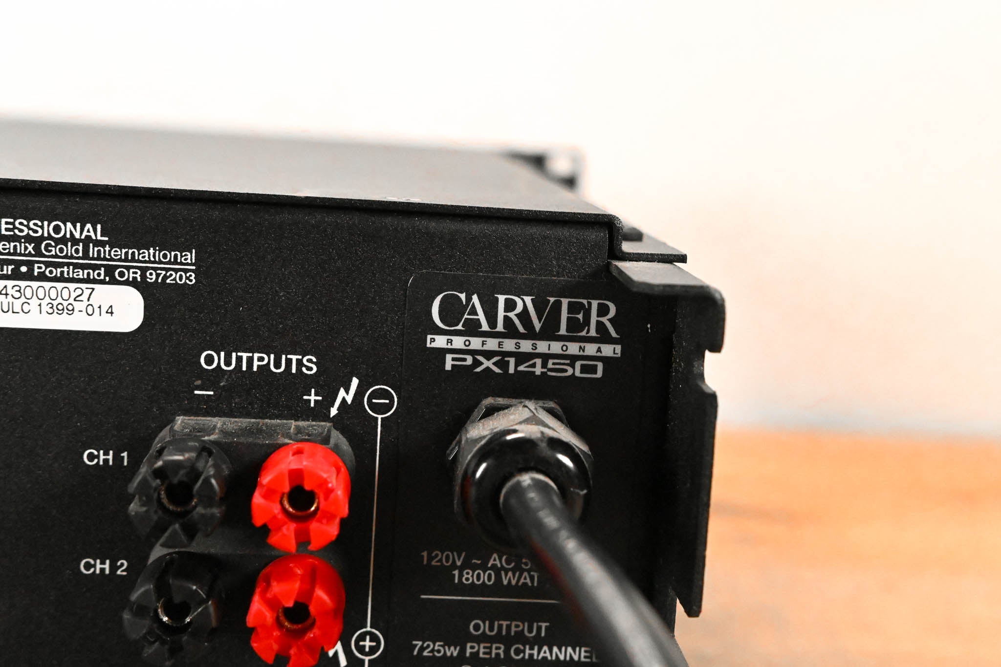 Carver PX1450 2-Channel Power Amplifier