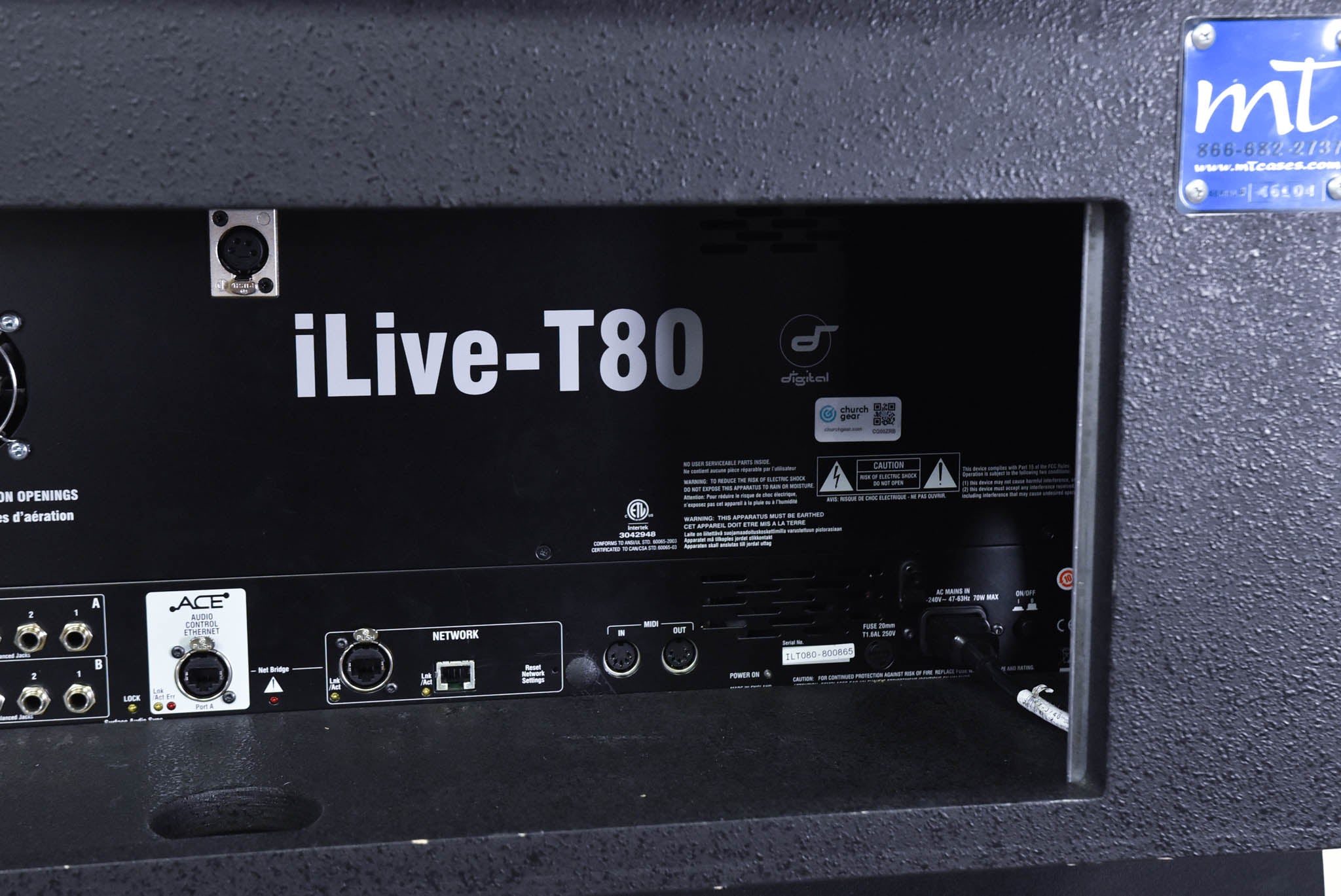 Allen & Heath iLive T80 Mixing Surface w/ iDR-32 CG00ZRB
