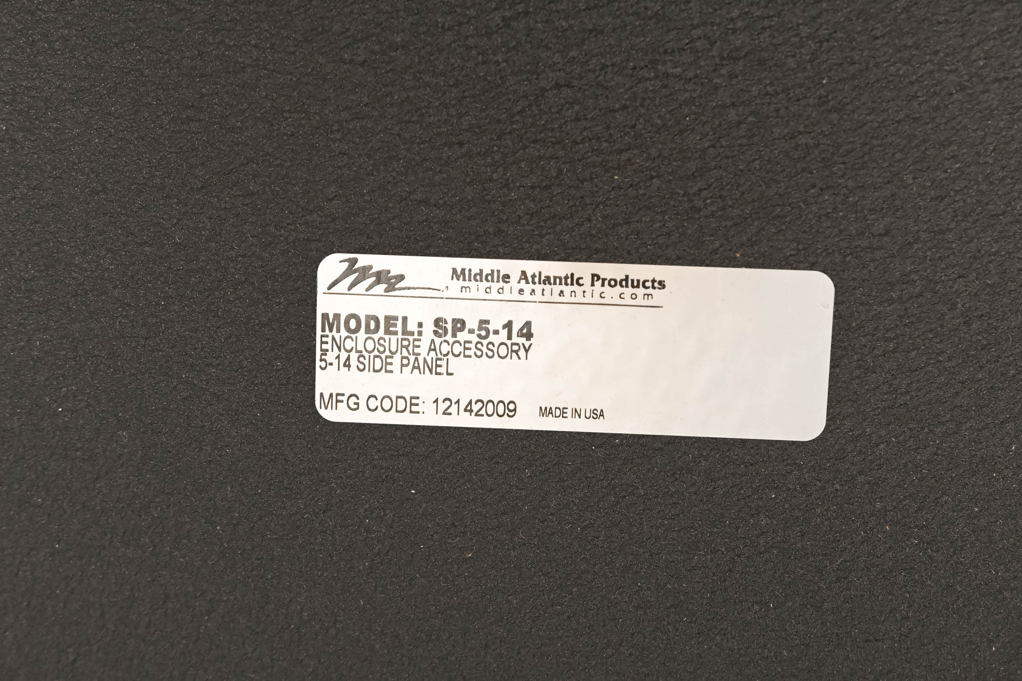 Middle Atlantic SP-5-14 Side Panels for Slim 5, 14 RU, 20" Deep