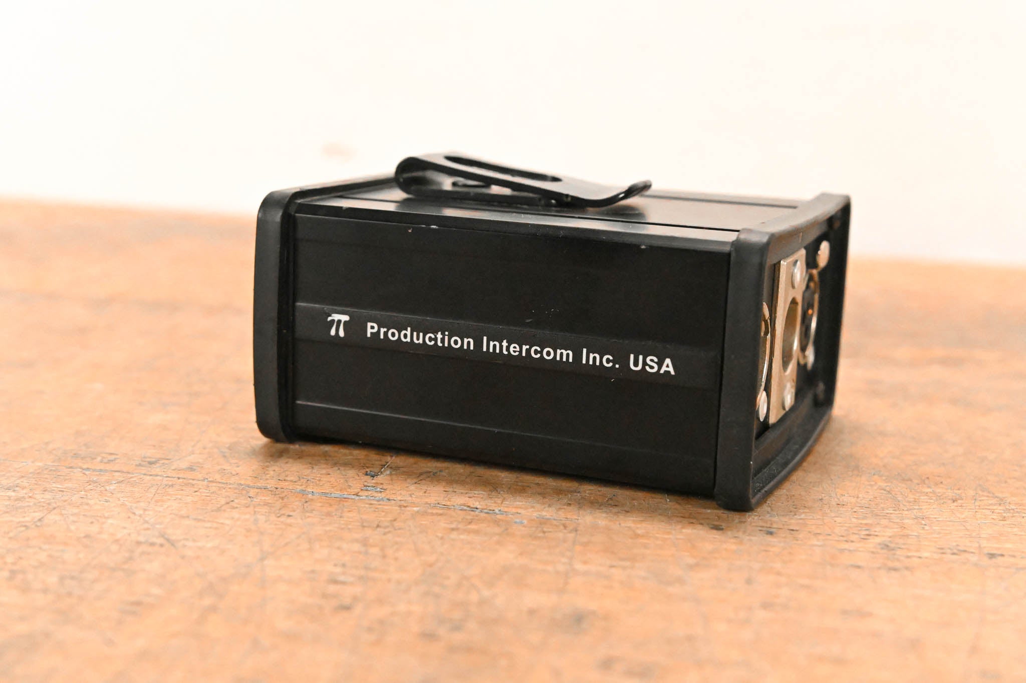 Production Intercom BP-1 Single-Circuit Headset Station Belt Pack