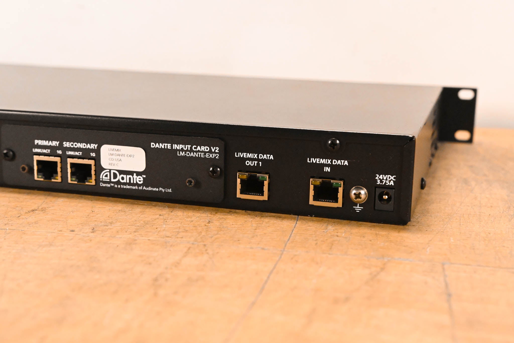 Digital Audio Labs Livemix MIX-32 Distribution Module w/ Dante (NO PSU)