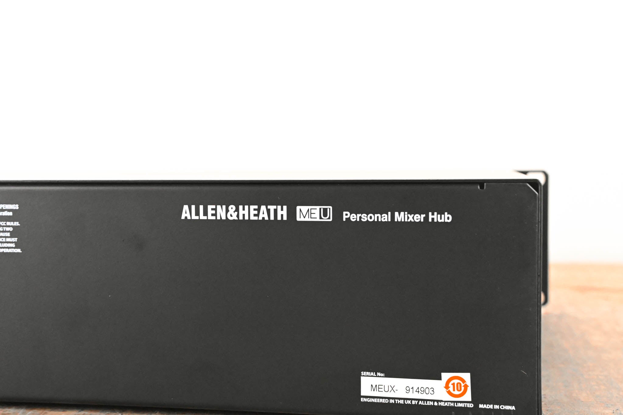 Allen & Heath ME-U 10-Port PoE Monitor Hub for ME-1 Personal Mixers