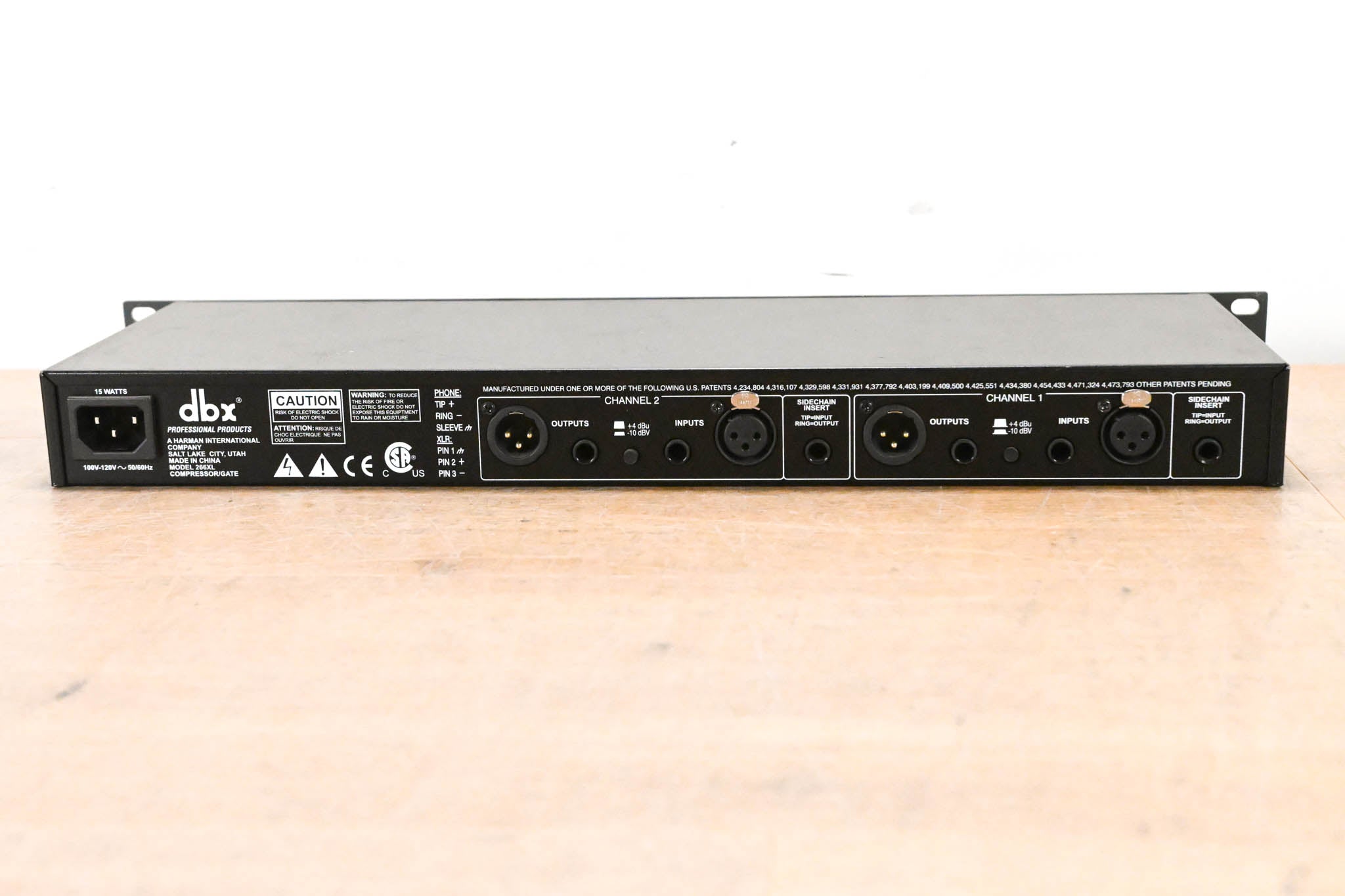 dbx 266XL 2-Channel Compressor/Gate