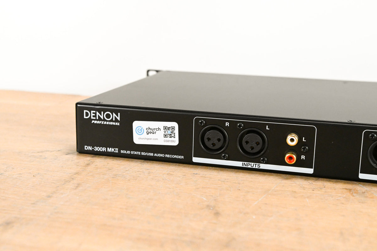 Denon DN-300RMKII Solid-State SD/USB Audio Recorder