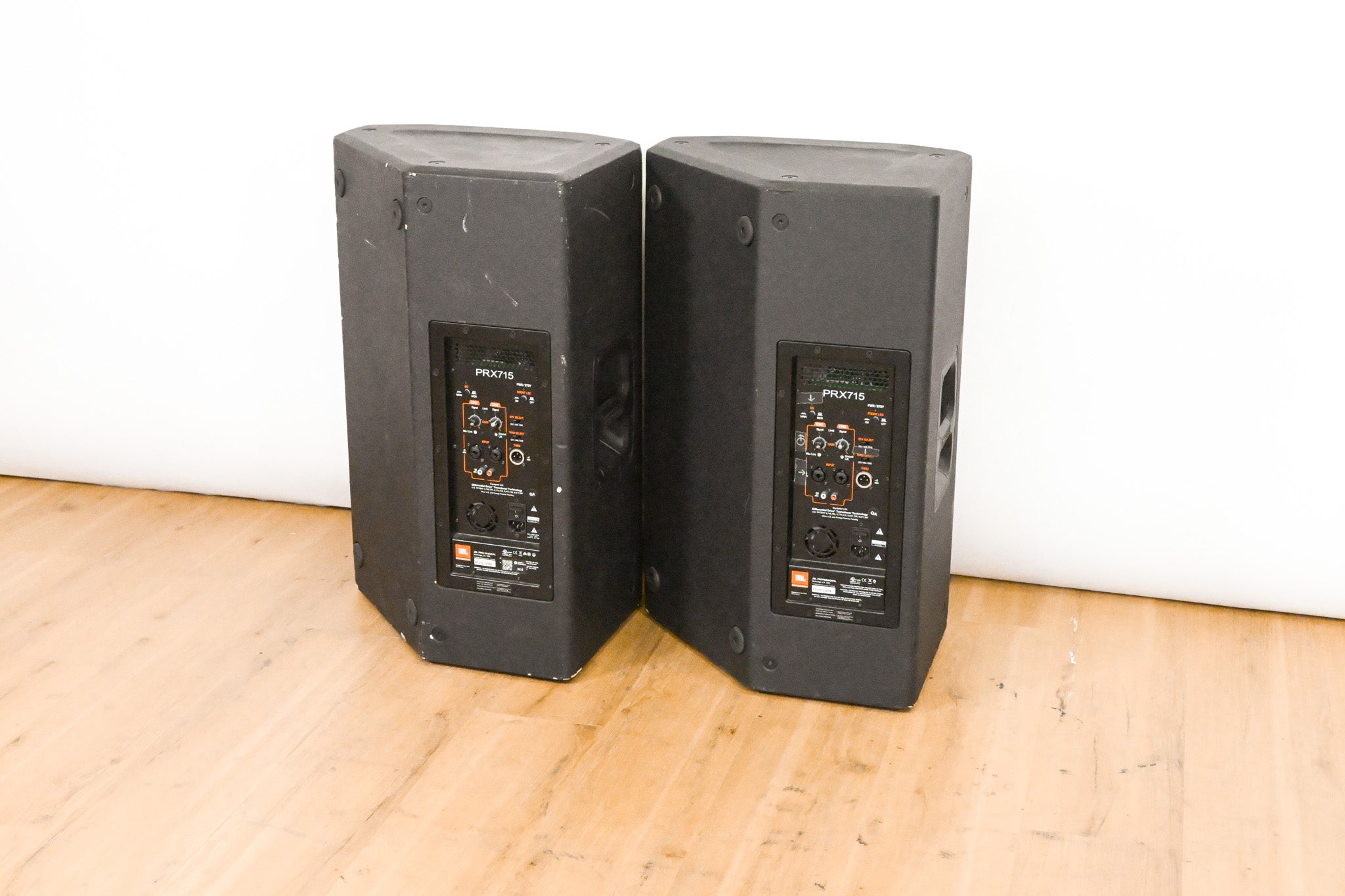 JBL PRX715 15" Two-Way 1500W Powered Loudspeaker (PAIR)