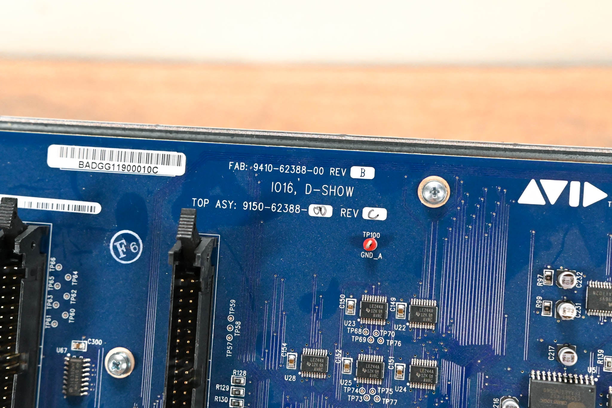 AVID IO16 Option Card for VENUE Systems