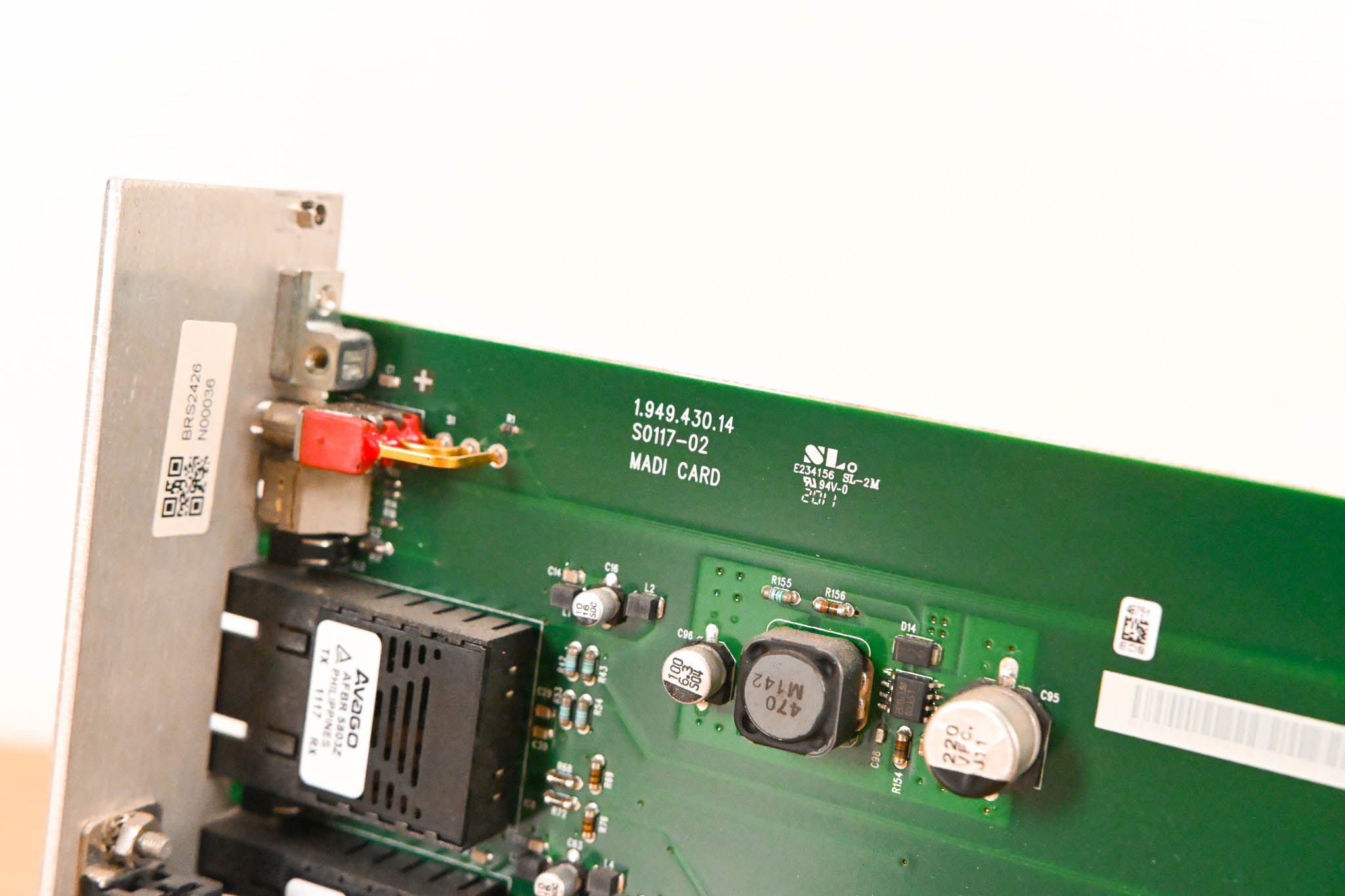 Studer MADI I/O Card for D21m Modular I/O System