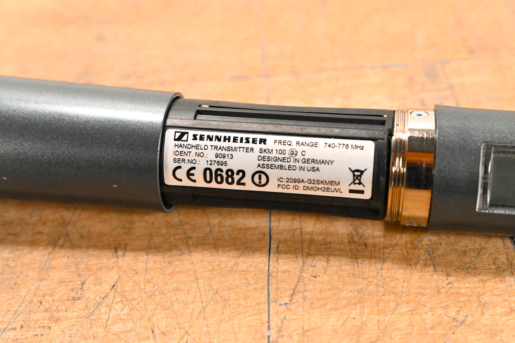 Sennheiser SKM 100 G2 Wireless Handheld Transmitter C Range: 740-776 MHz