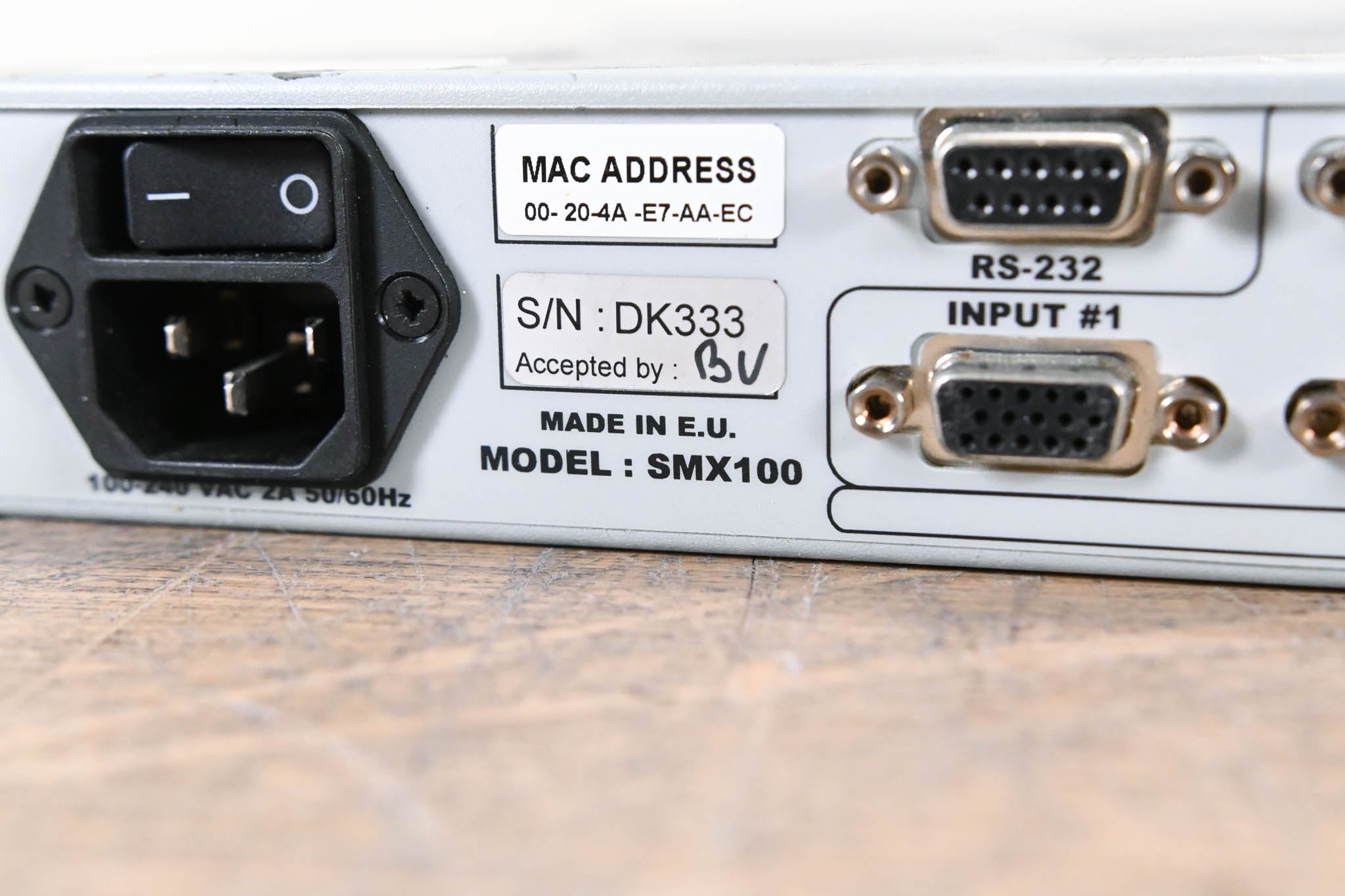 Analog Way SMX100 Smart MatriX LE 10x2 Scaled Matrix CG00ZUH
