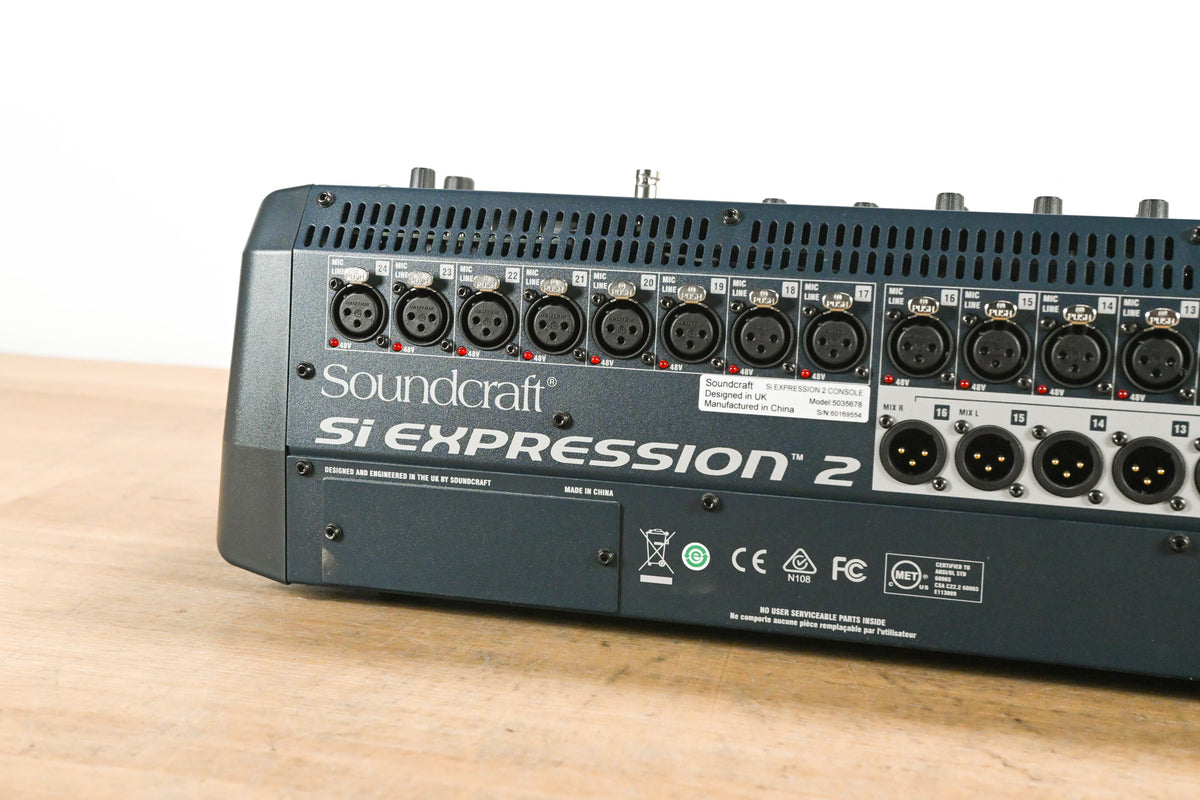 Soundcraft Si Expression 2 24-Channel Digital Audio Mixer