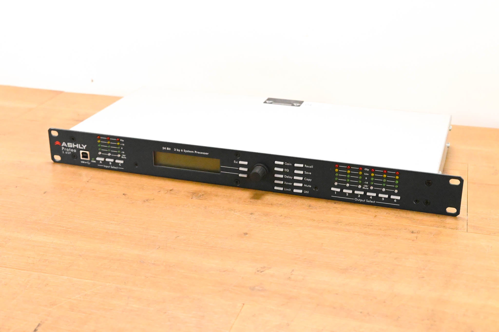 Ashly Protea 3.6SP 3-Input, 6-Output Digital Speaker Processor