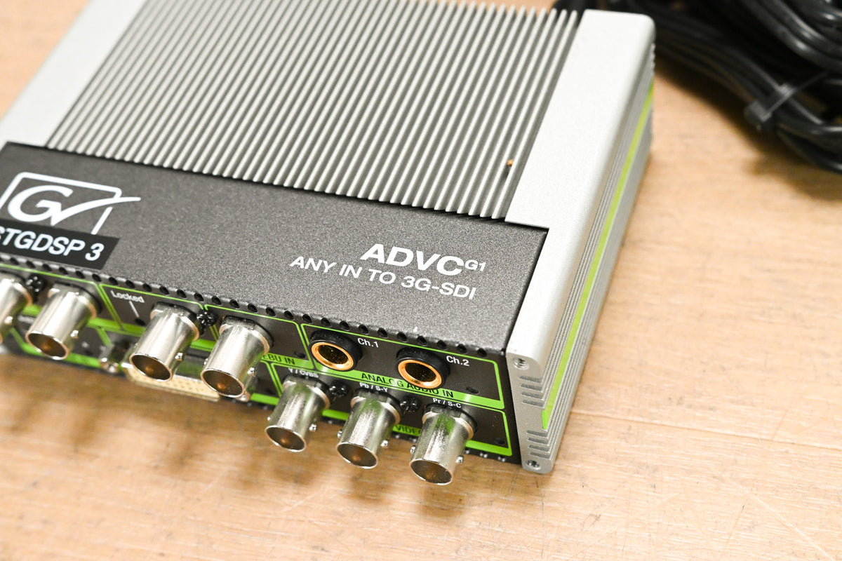 Grass Valley ADVC G1 Any-In to SDI Converter/Upconverter with Frame Sync