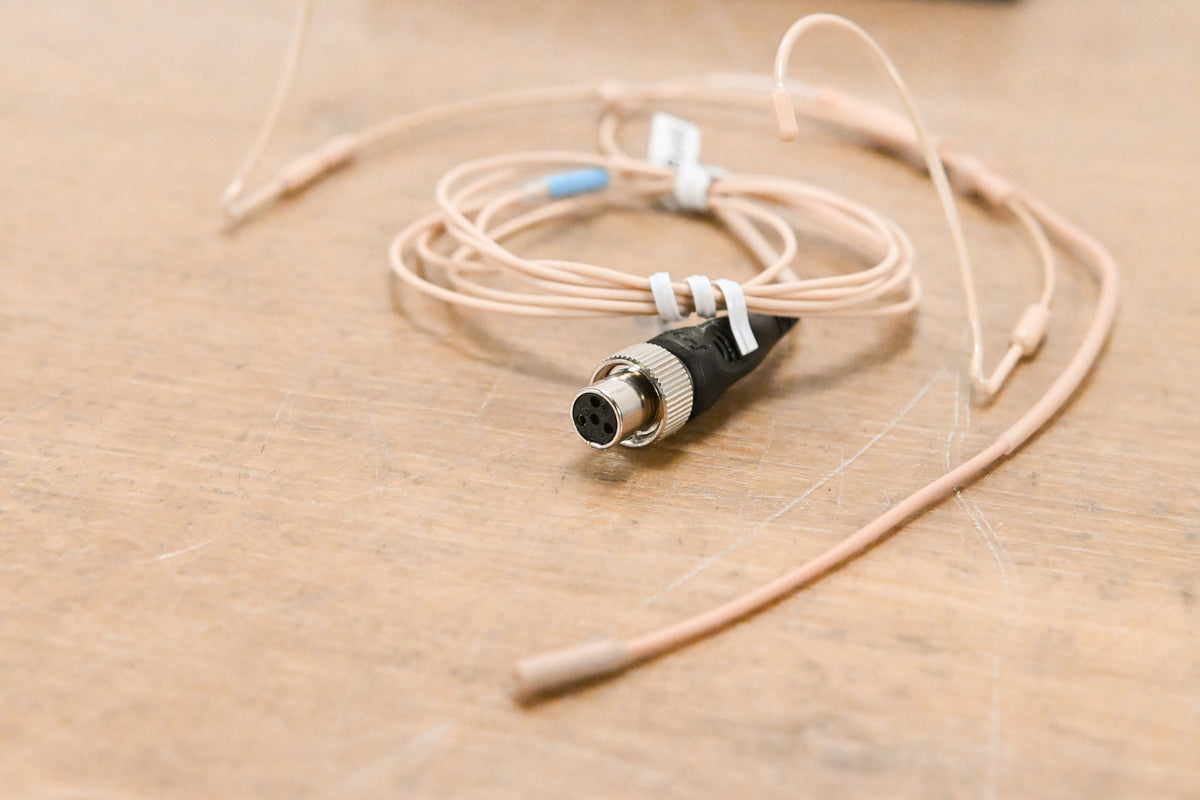 Point Source Audio GO-9WD-SH-BE Omni Headset Mic w/ TA4F Connector