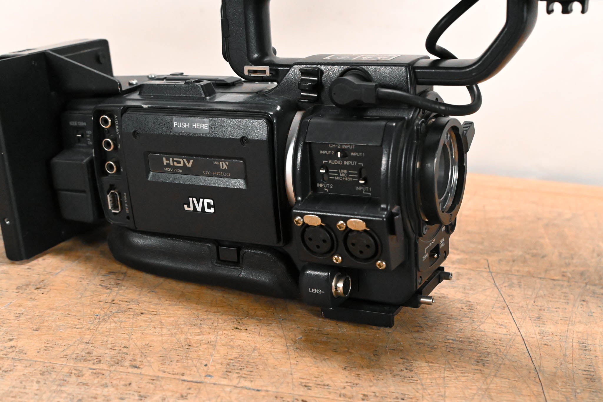 JVC GY-HD100 High Definition 3-CCD MiniDV Professional Camcorder