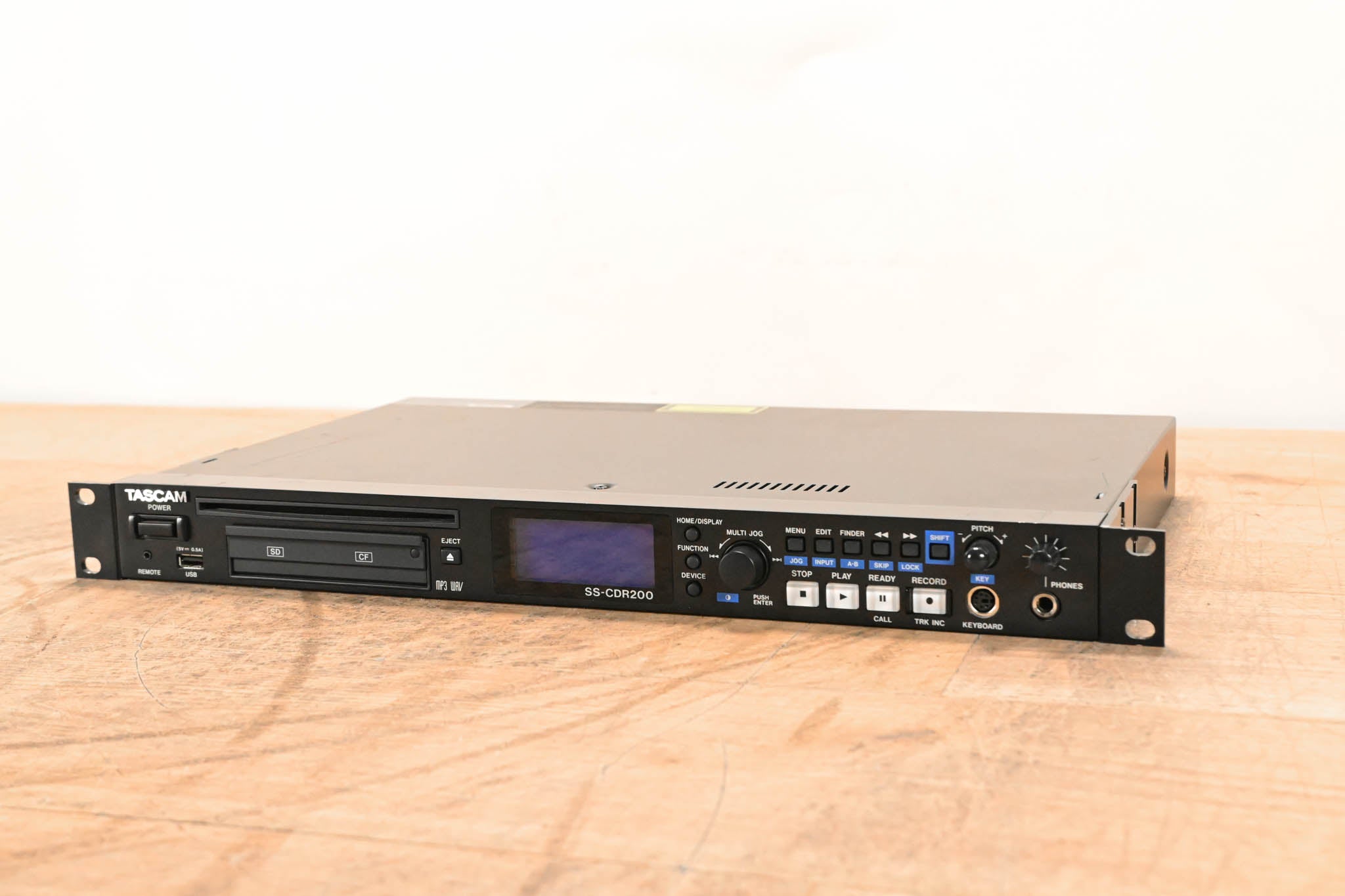 TASCAM SS-CDR200 Solid State and CD Digital Audio Recorder