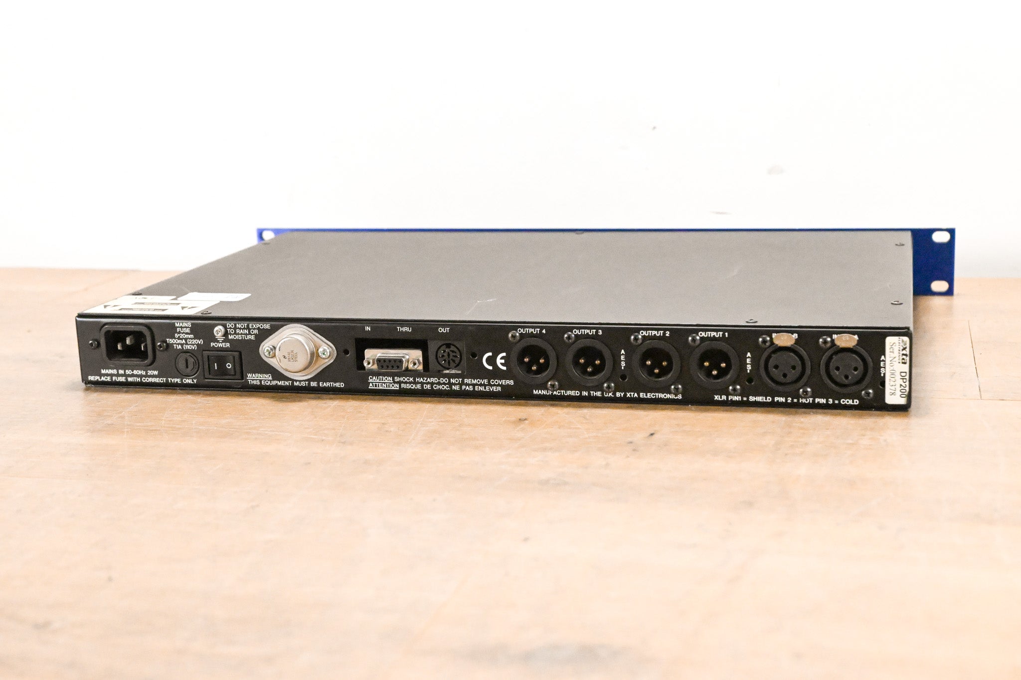 Xta Electronics DP200 Digital Equaliser