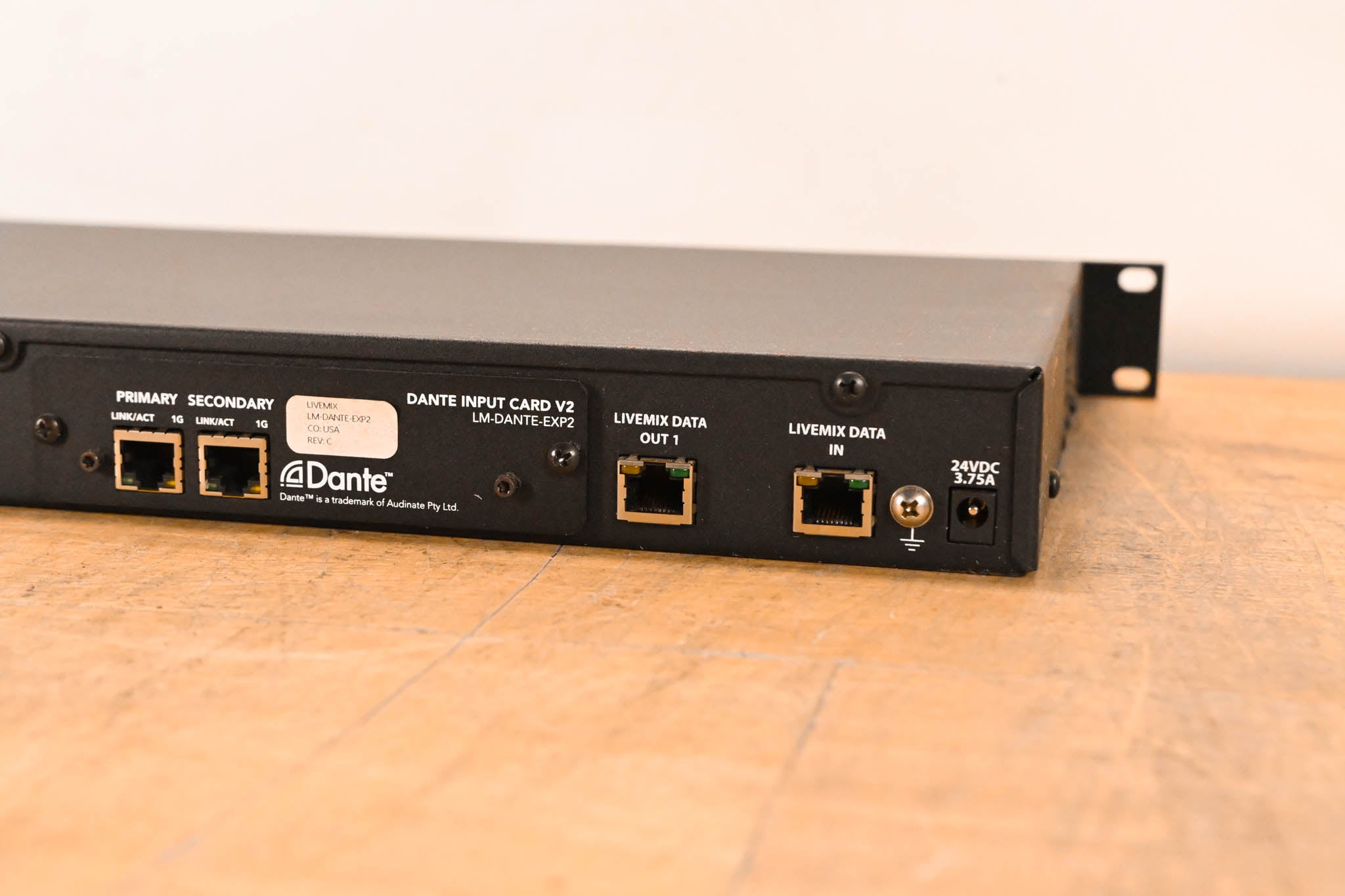 Digital Audio Labs Livemix MIX-32 Distribution Module w/ Dante (NO PSU)