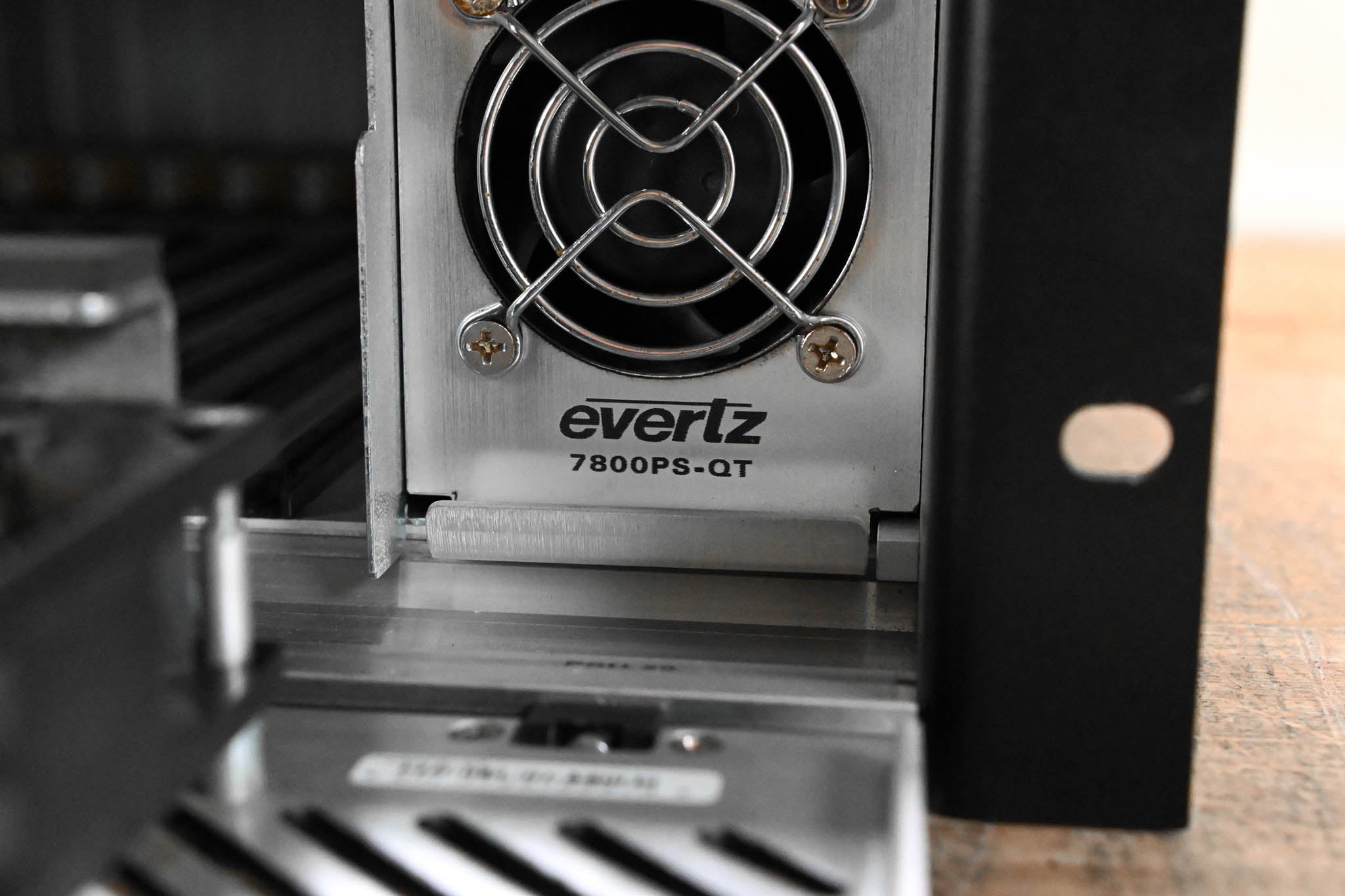 Evertz 7800FR 3RU Rackmount MultiFrame with Cards