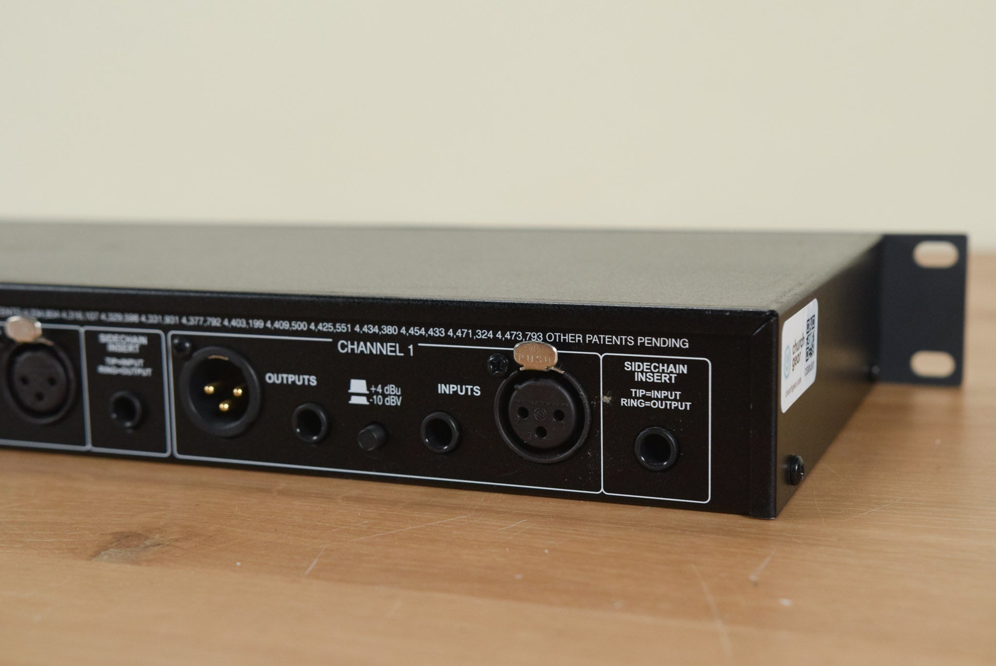 dbx 266XL 2 Channel Compressor/Gate