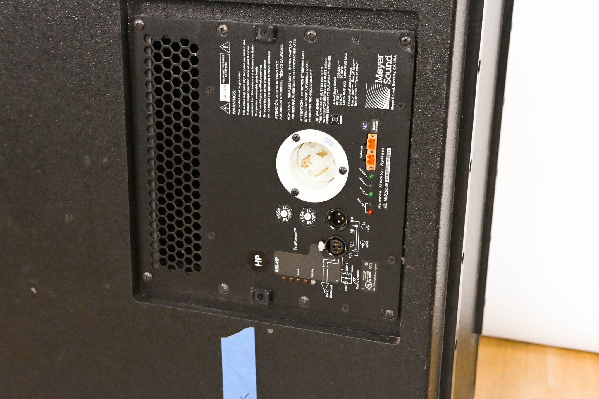 Meyer Sound 600-HP Compact High-Power Subwoofer
