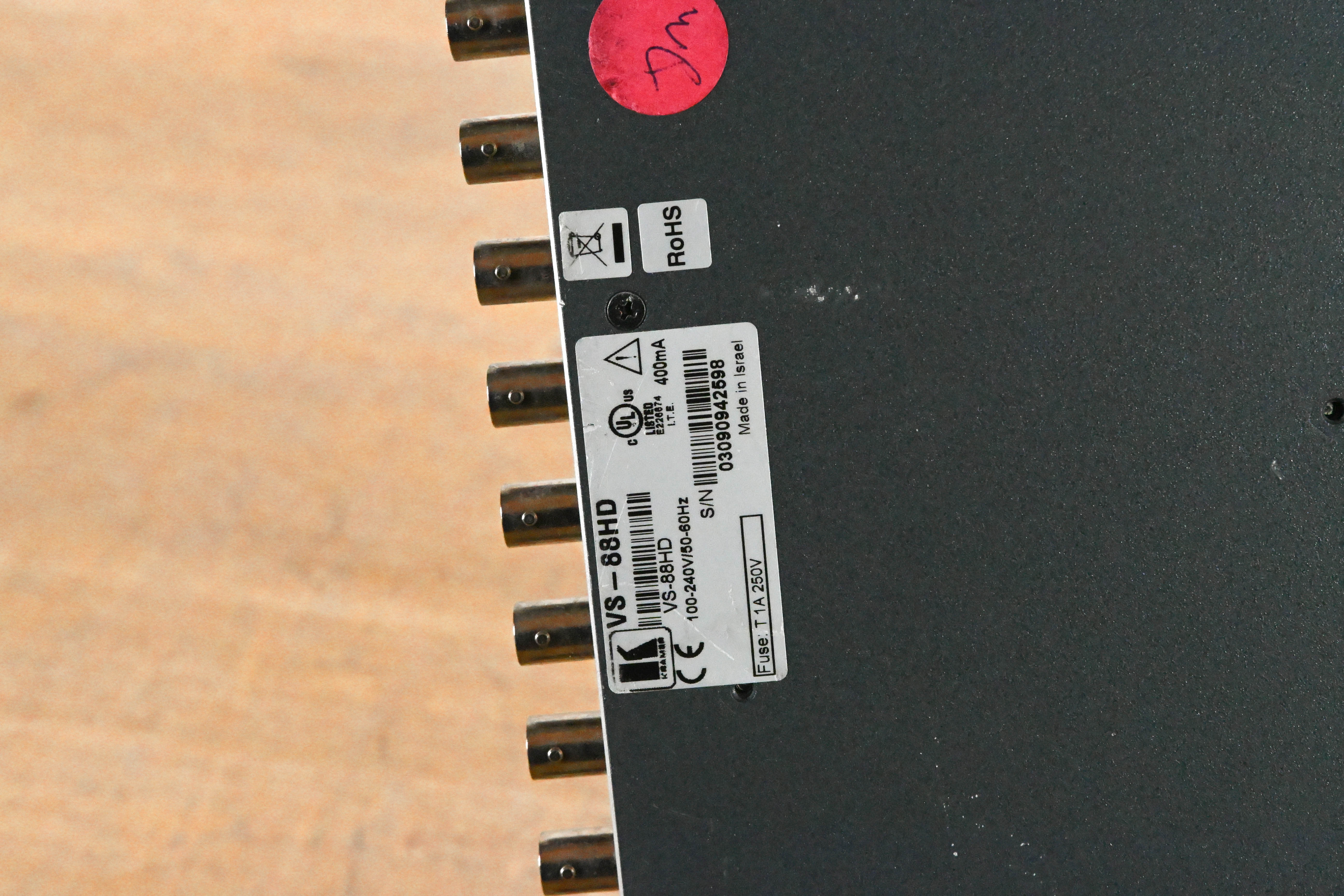 Kramer VS-88HD 8x8 HD-SDI & SDI Matrix Switcher
