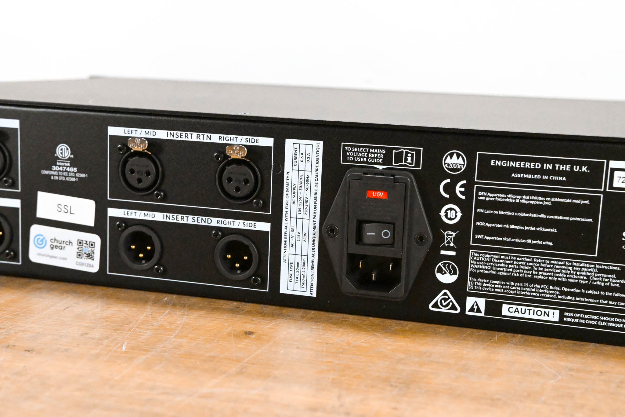 Solid State Logic Fusion Analog Master Processor