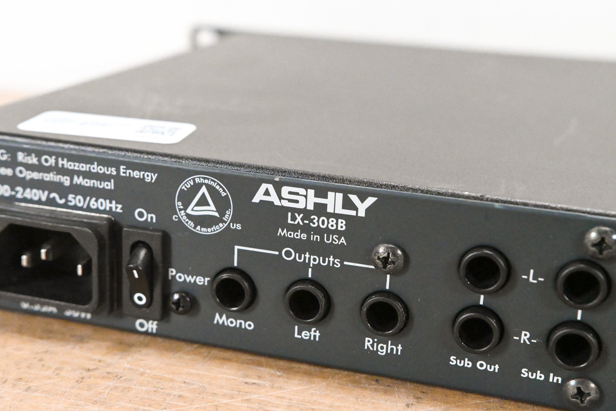 Ashly LX-308B 8-Channel Stereo Line Mixer