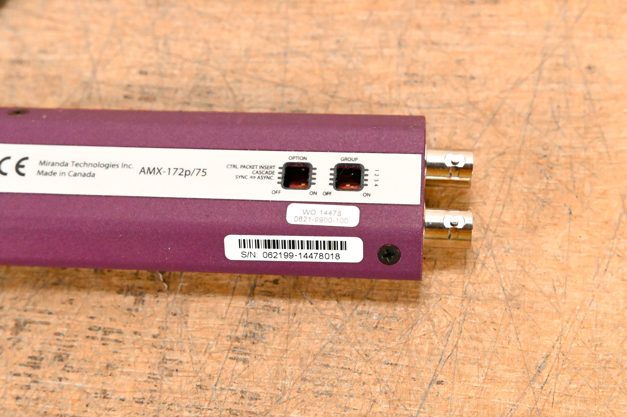 Miranda picoLink AMX-172p/75 Audio Multiplexer (NO PSU)