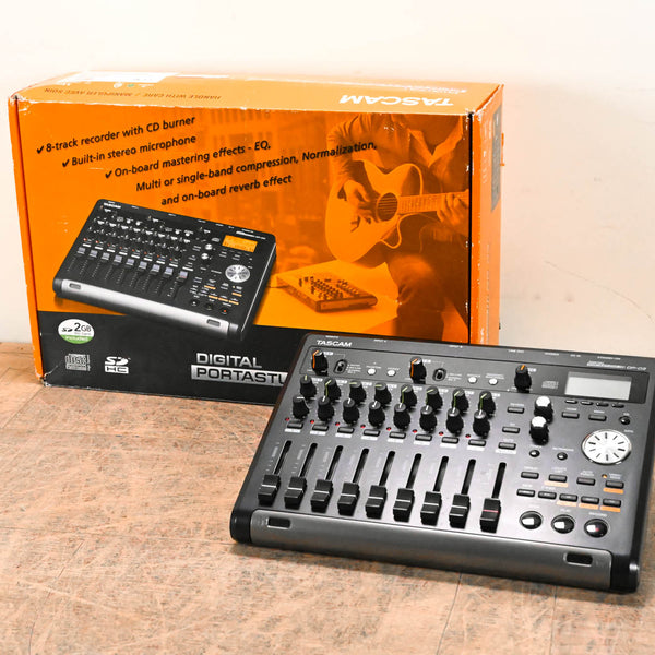 TASCAM DP-03 CDドライブ搭載！ DP-03SD | 8-Track Digital Portastudio W/Faders | TASCAM
