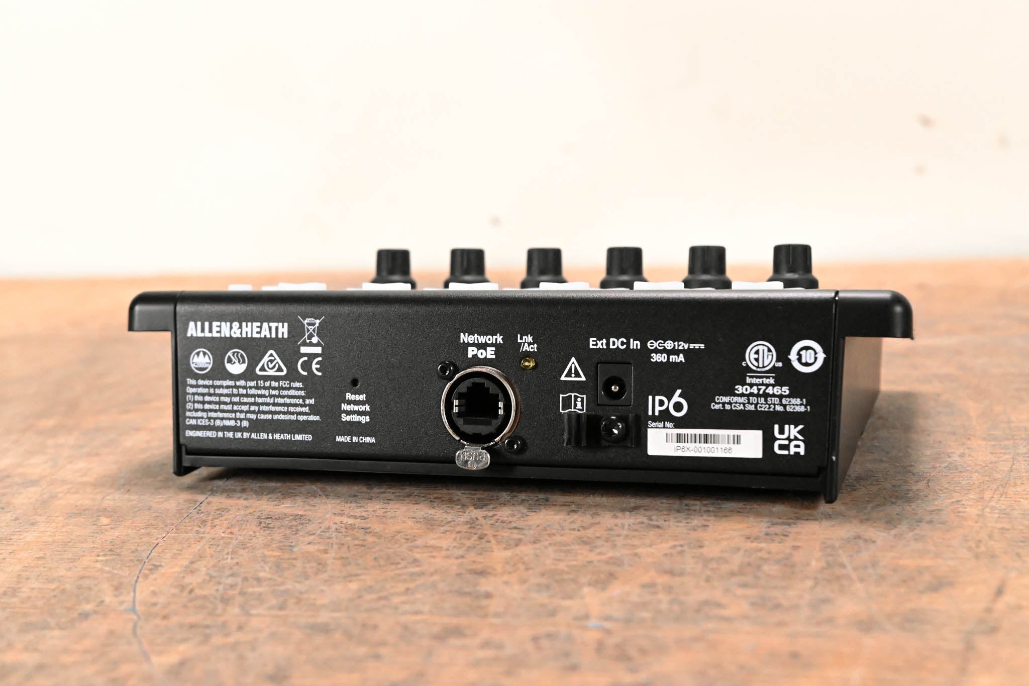 Allen & Heath IP6 Six Rotary Remote Controller for dLive/Avantis/AHM