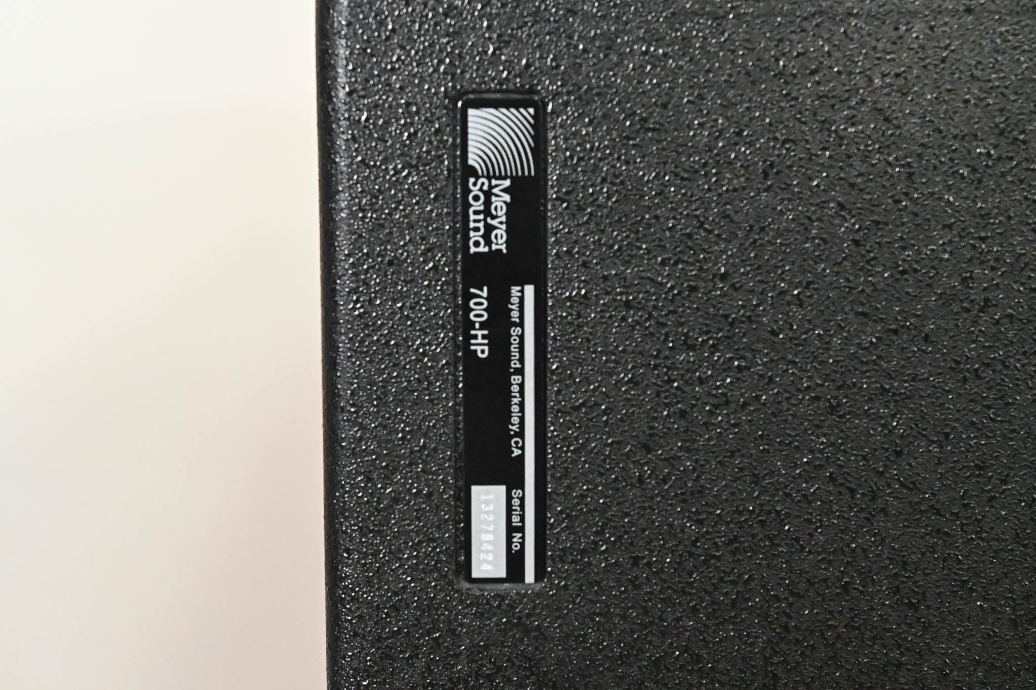 Meyer Sound 700-HP UltraHigh-Power Dual 18" Powered Subwoofer