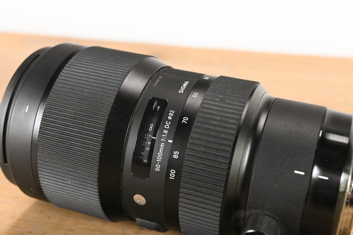 Sigma 50-100mm f/1.8 DC HSM Art Lens for Canon EF