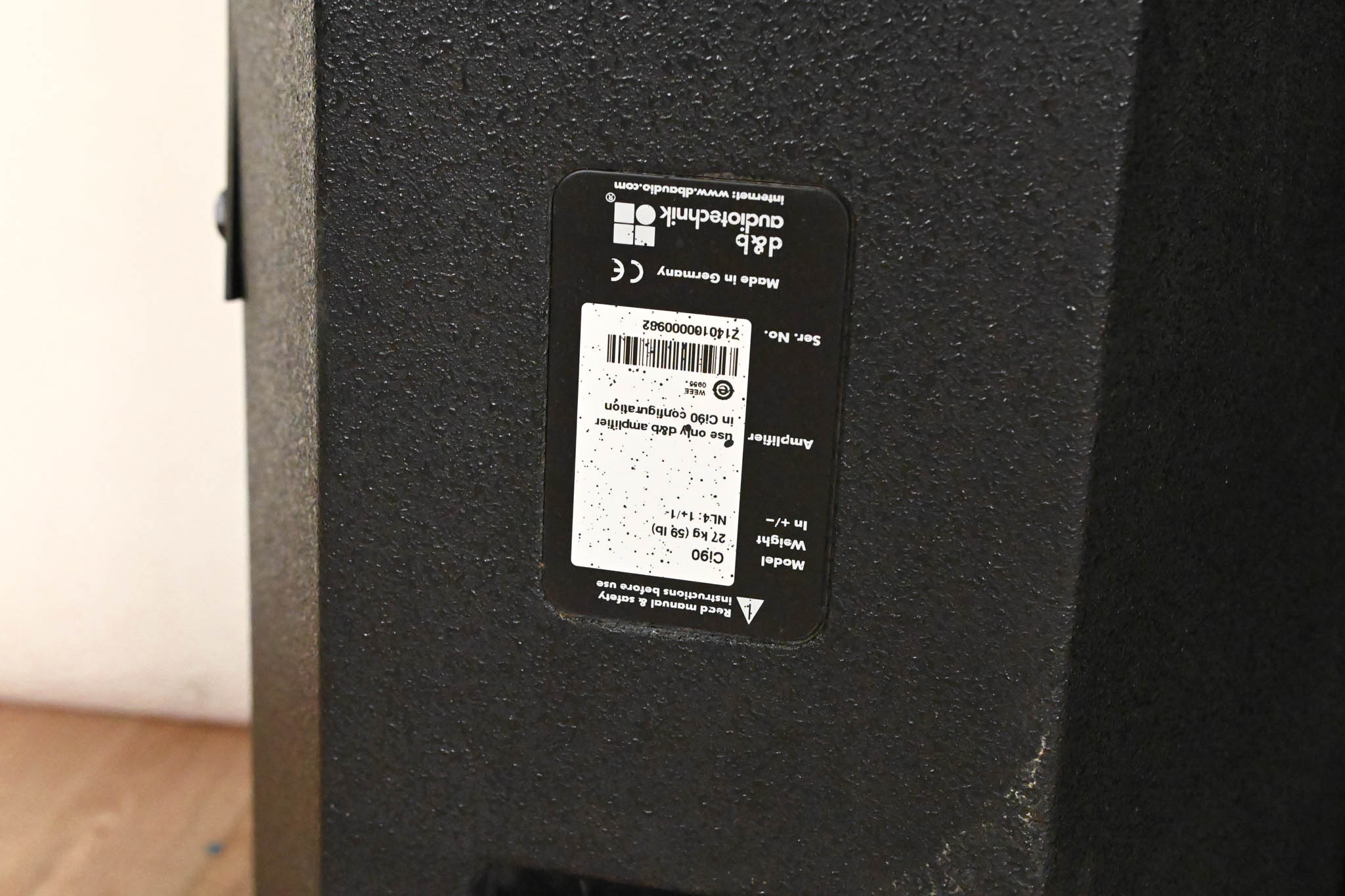 d&b audiotechnik Ci90 Full Range 2-Way Passive Loudspeaker (PAIR)