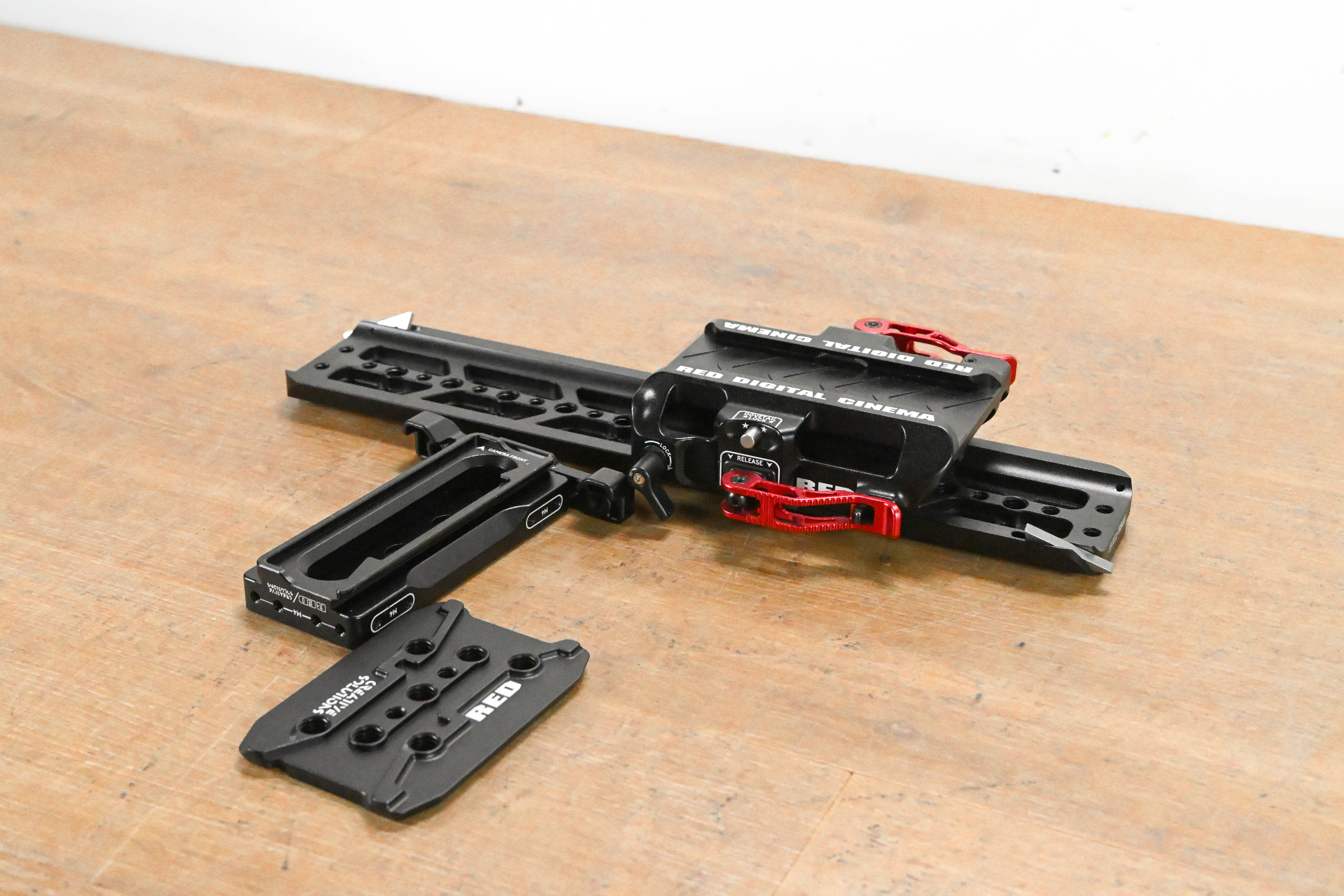 RED Digital Cinema V-RAPTOR QR Platform w/ Arca & Dovetail Plate