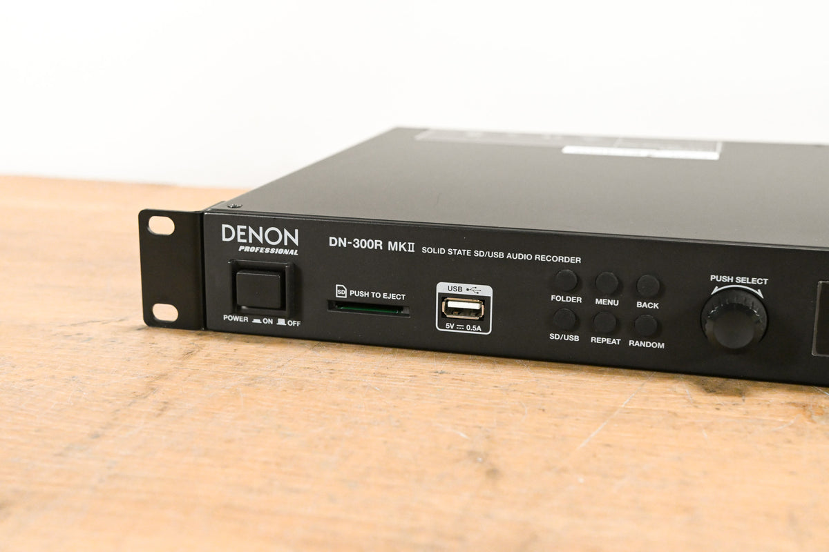 Denon DN-300RMKII Solid-State SD/USB Audio Recorder